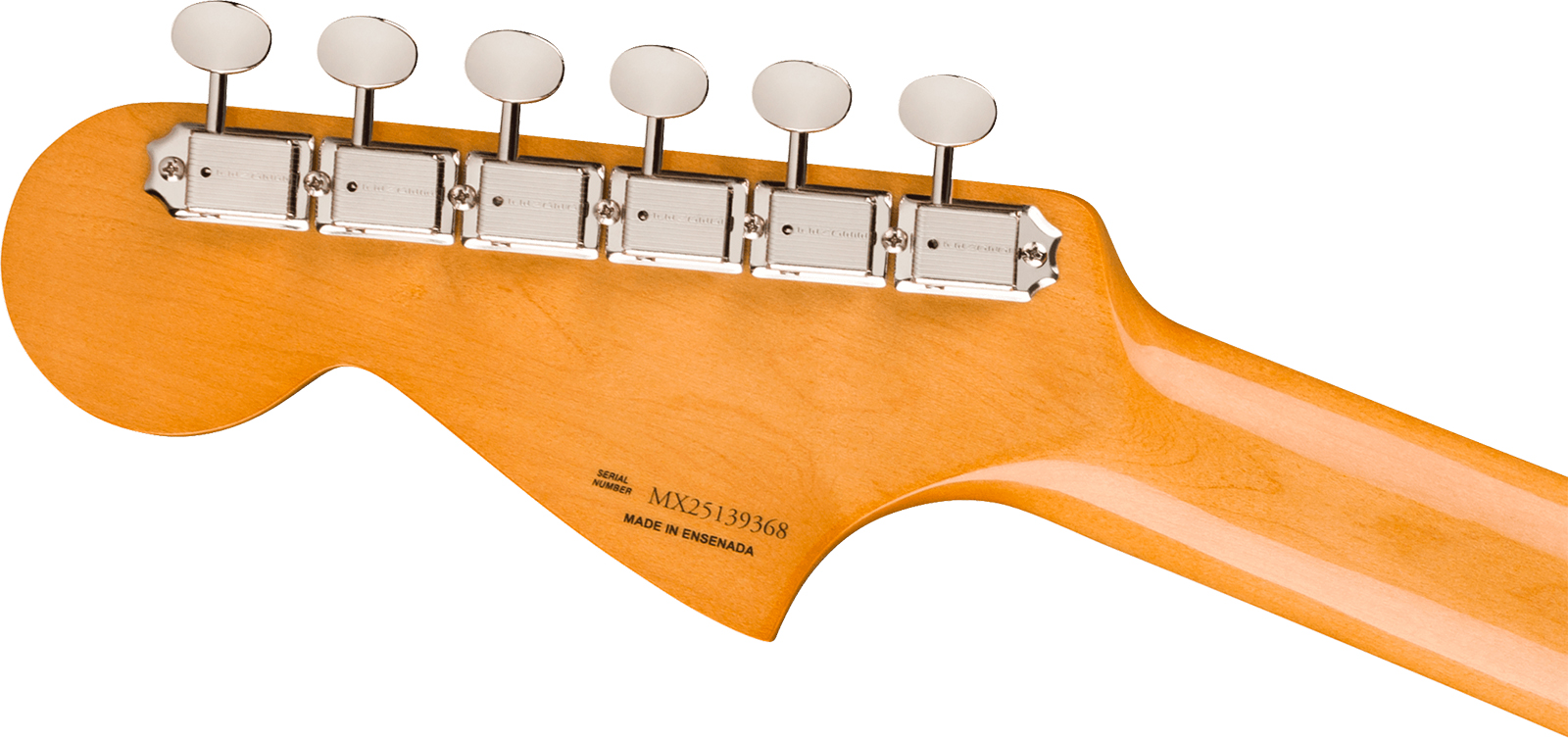 Fender Jaguar Mid 60s Vintera 3 Shsc Mex 2s Trem Rw - Sherwood Green Metallic - Retro-Rock-E-Gitarre - Variation 3