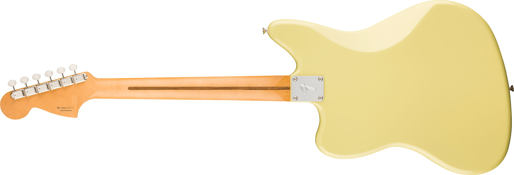 Fender Jaguar Player Ii Mex 2s Trem Rw - Hialeah Yellow - Retro-Rock-E-Gitarre - Variation 1
