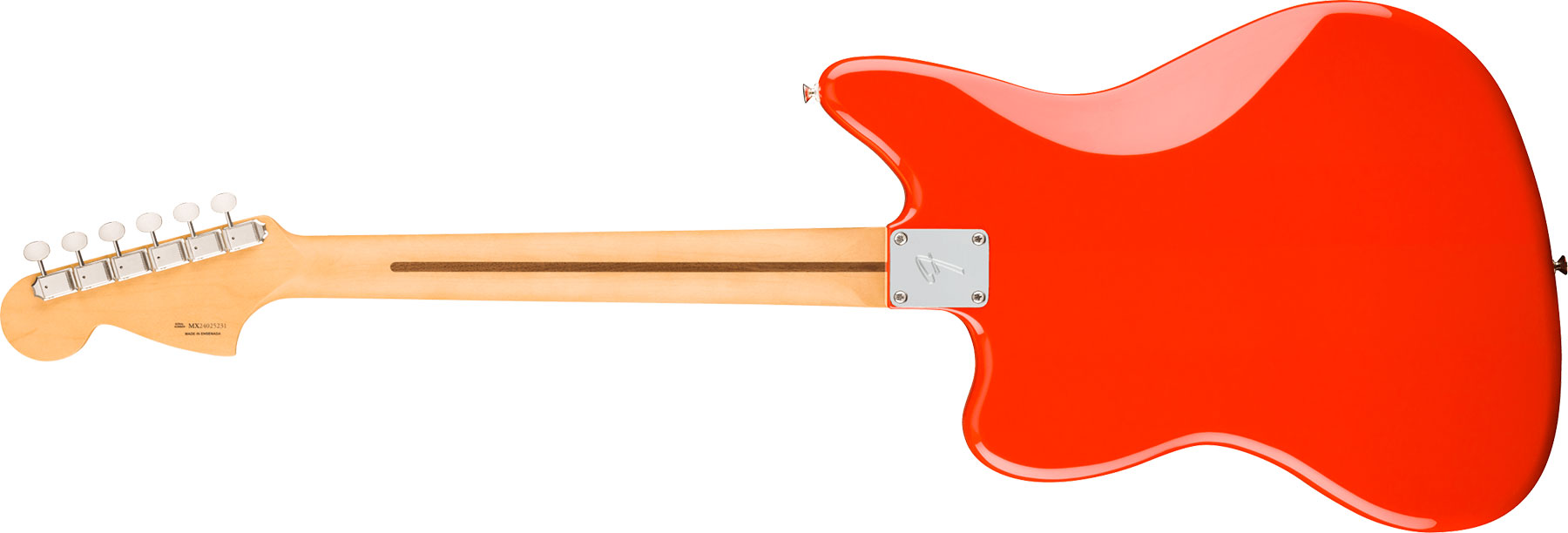 Fender Jaguar Player Ii Mex 2s Trem Rw - Coral Red - Retro-Rock-E-Gitarre - Variation 1