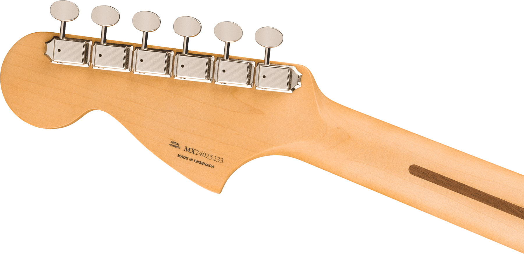 Fender Jaguar Player Ii Mex 2s Trem Rw - Polar White - Retro-Rock-E-Gitarre - Variation 3