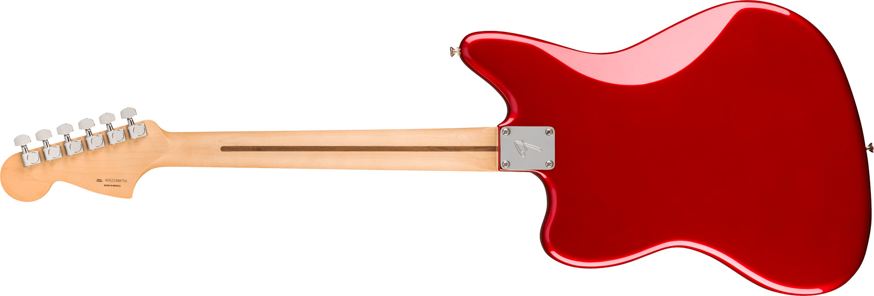 Fender Jaguar Player Mex 2023 Hs Trem Pf - Candy Apple Red - Retro-Rock-E-Gitarre - Variation 1