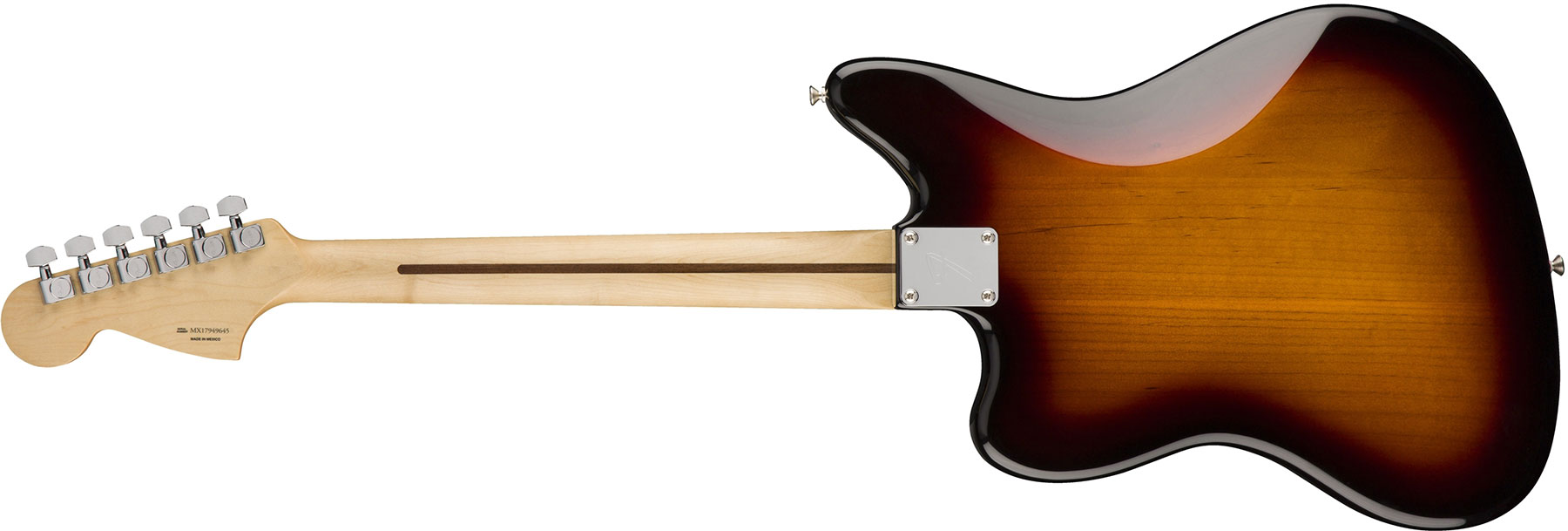 Fender Jaguar Player Mex Hs Pf - 3-color Sunburst - Retro-Rock-E-Gitarre - Variation 1
