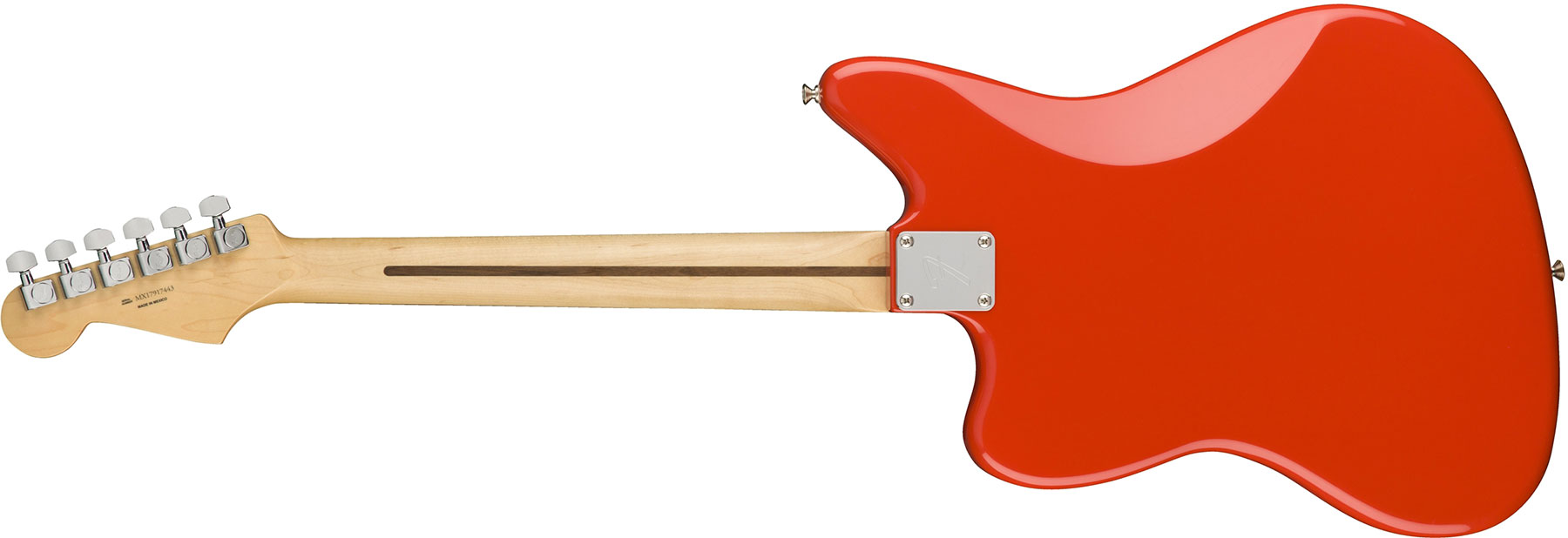 Fender Jaguar Player Mex Hs Pf - Sonic Red - Retro-Rock-E-Gitarre - Variation 1