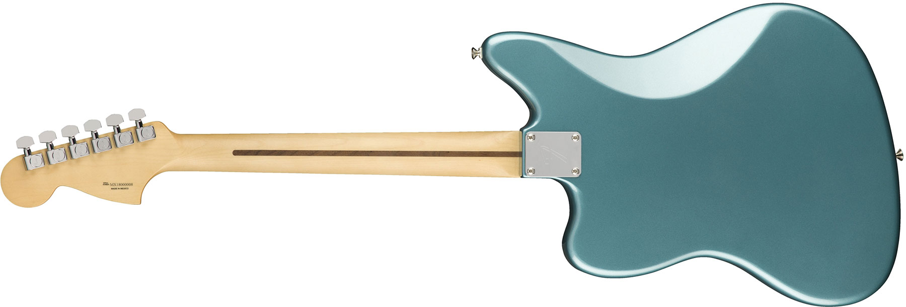 Fender Jaguar Player Mex Hs Trem Pf - Tidepool - Retro-Rock-E-Gitarre - Variation 1