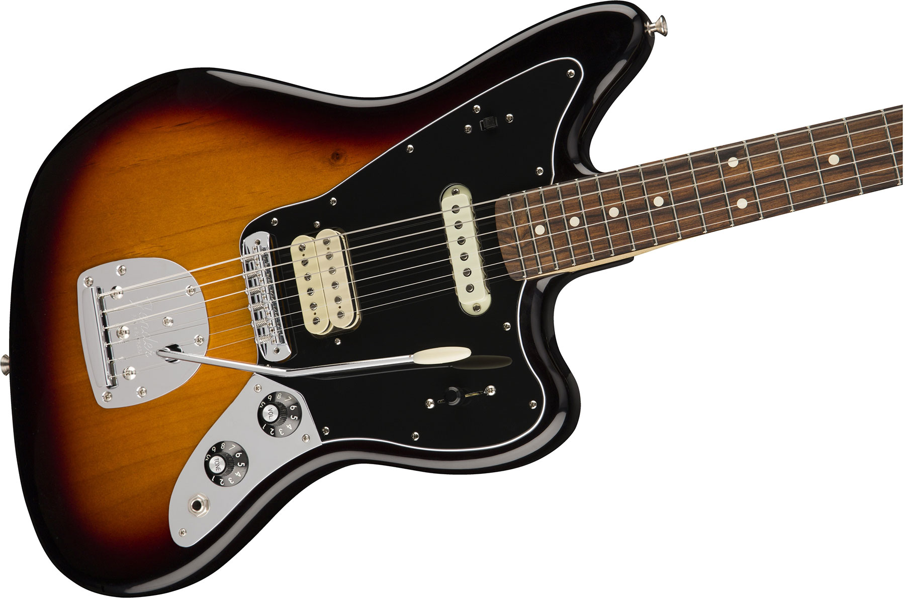 Fender Jaguar Player Mex Hs Pf - 3-color Sunburst - Retro-Rock-E-Gitarre - Variation 2