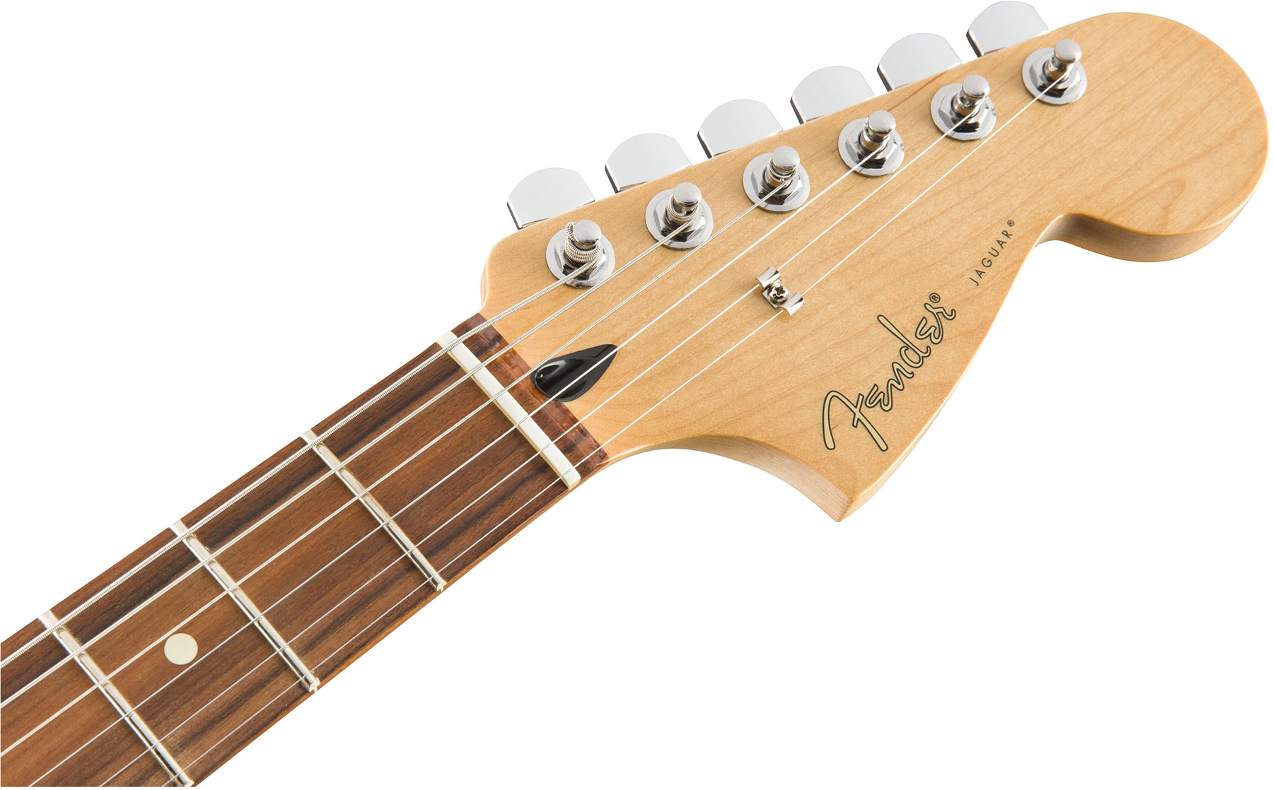 Fender Jaguar Player Mex Hs Pf - Sonic Red - Retro-Rock-E-Gitarre - Variation 3