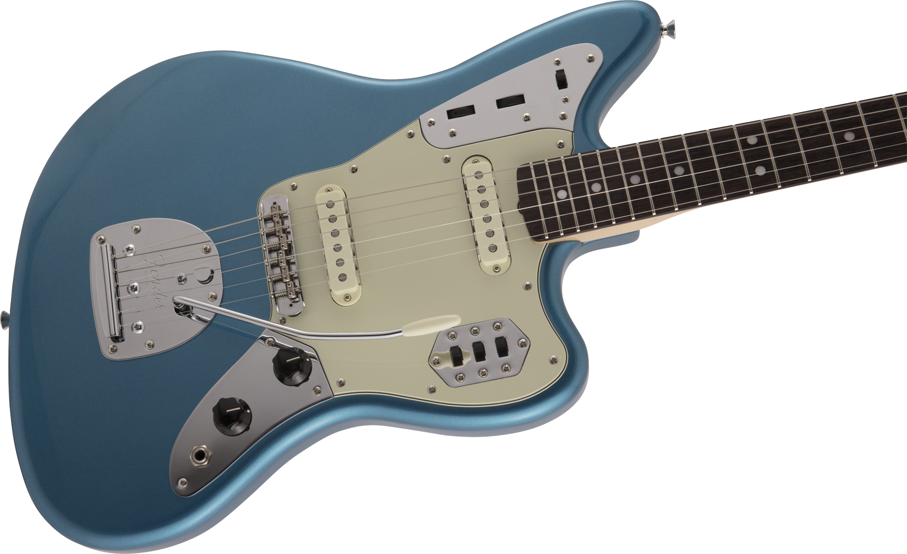 Fender Jaguar Traditional 60s Jap Rw - Lake Placid Blue - Retro-Rock-E-Gitarre - Variation 2