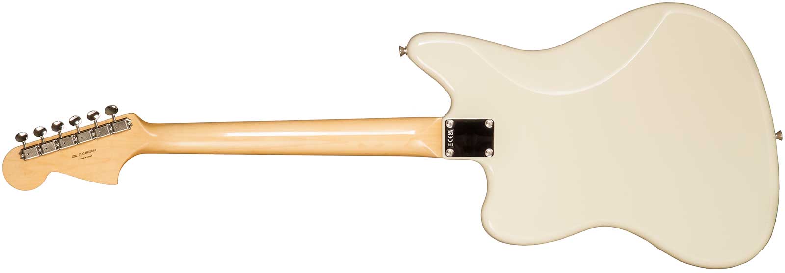 Fender Jaguar Traditional Ii 60s Japan 2s Trem Rw - Olympic White - Retro-Rock-E-Gitarre - Variation 4