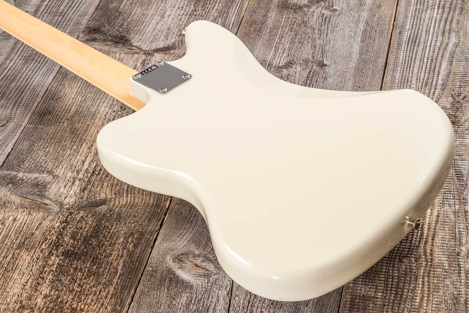 Fender Jaguar Traditional Ii 60s Japan 2s Trem Rw - Olympic White - Retro-Rock-E-Gitarre - Variation 8