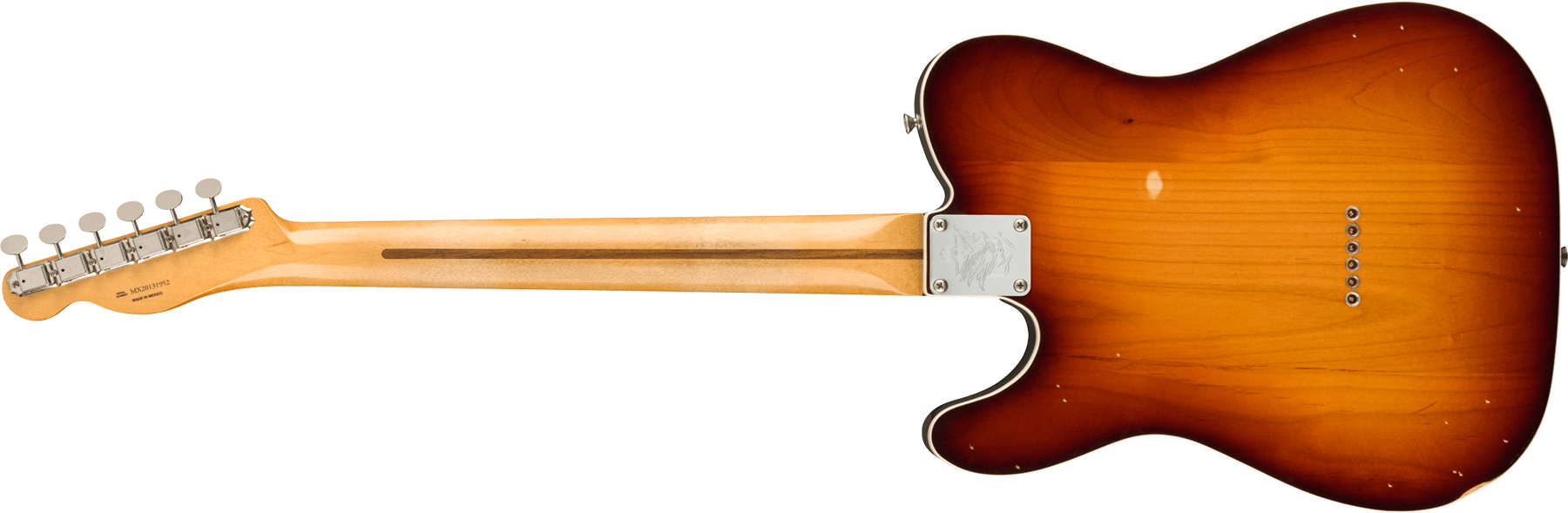Fender Jason Isbell Tele Custom Signature Rw +housse - Road Worn 3-color Chocolate Burst - E-Gitarre in Teleform - Variation 1