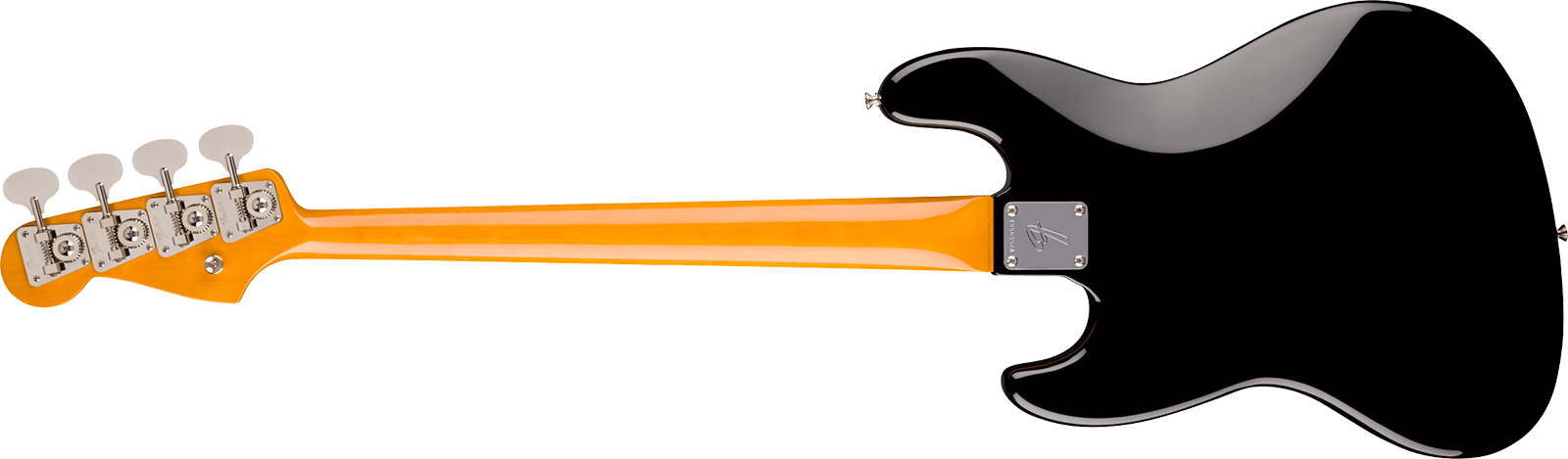 Fender Jazz Bass 1966 American Vintage Ii Ltd Usa Rw - Black - Solidbody E-bass - Variation 1