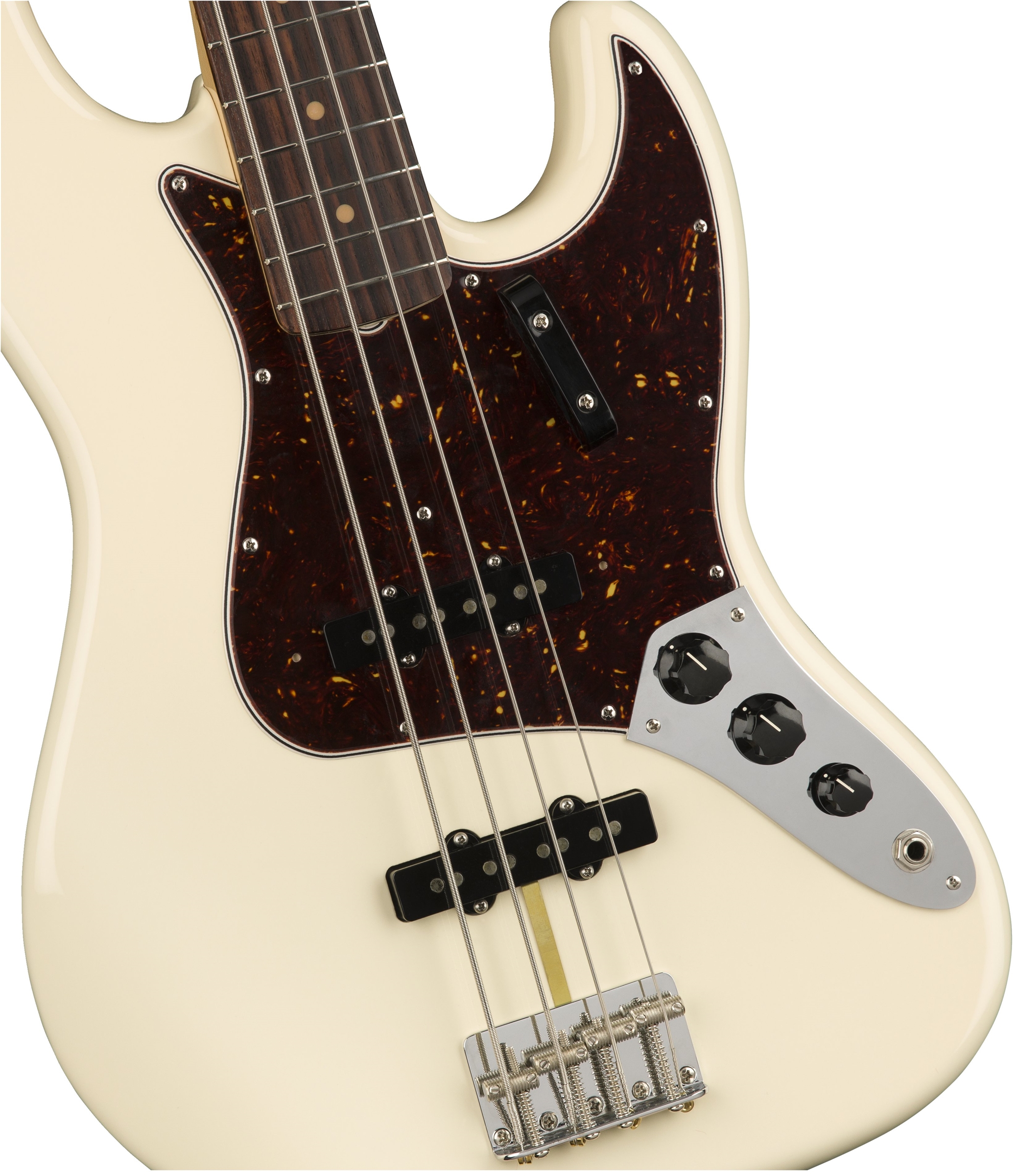 Fender Jazz Bass '60s American Original Usa Rw - Olympic White - Solidbody E-bass - Variation 1