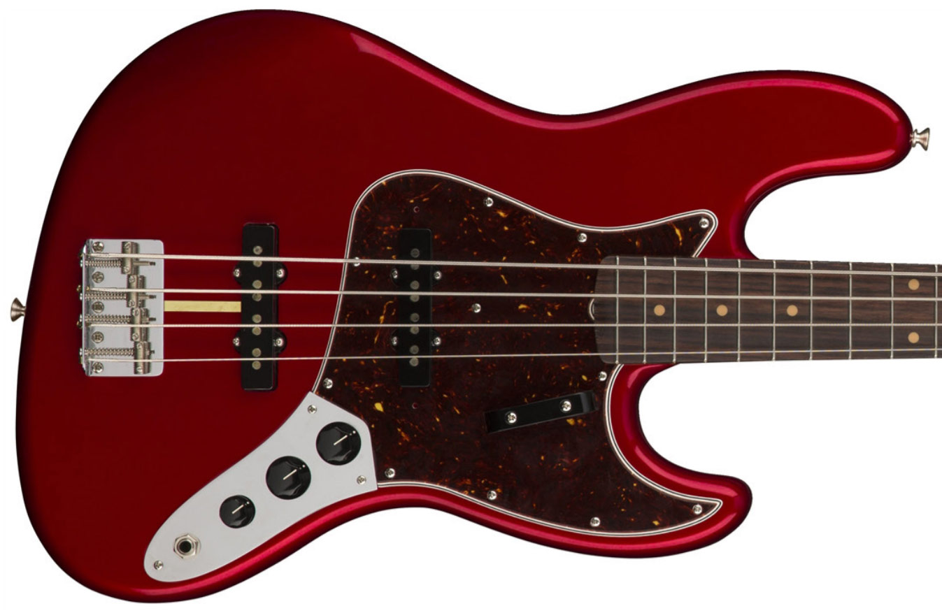 Fender Jazz Bass '60s American Original Usa Rw - Candy Apple Red - Solidbody E-bass - Variation 1