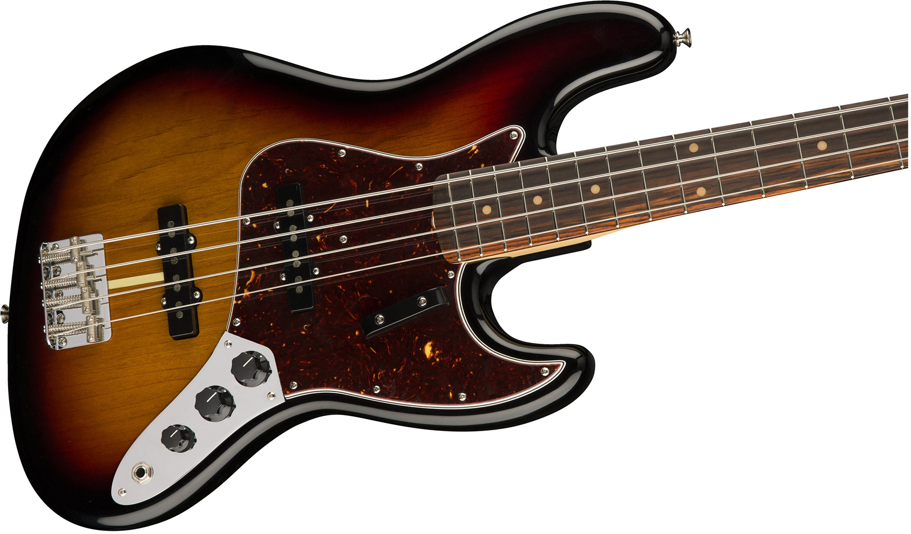 Fender Jazz Bass '60s American Original Usa Rw - 3-color Sunburst - Solidbody E-bass - Variation 2