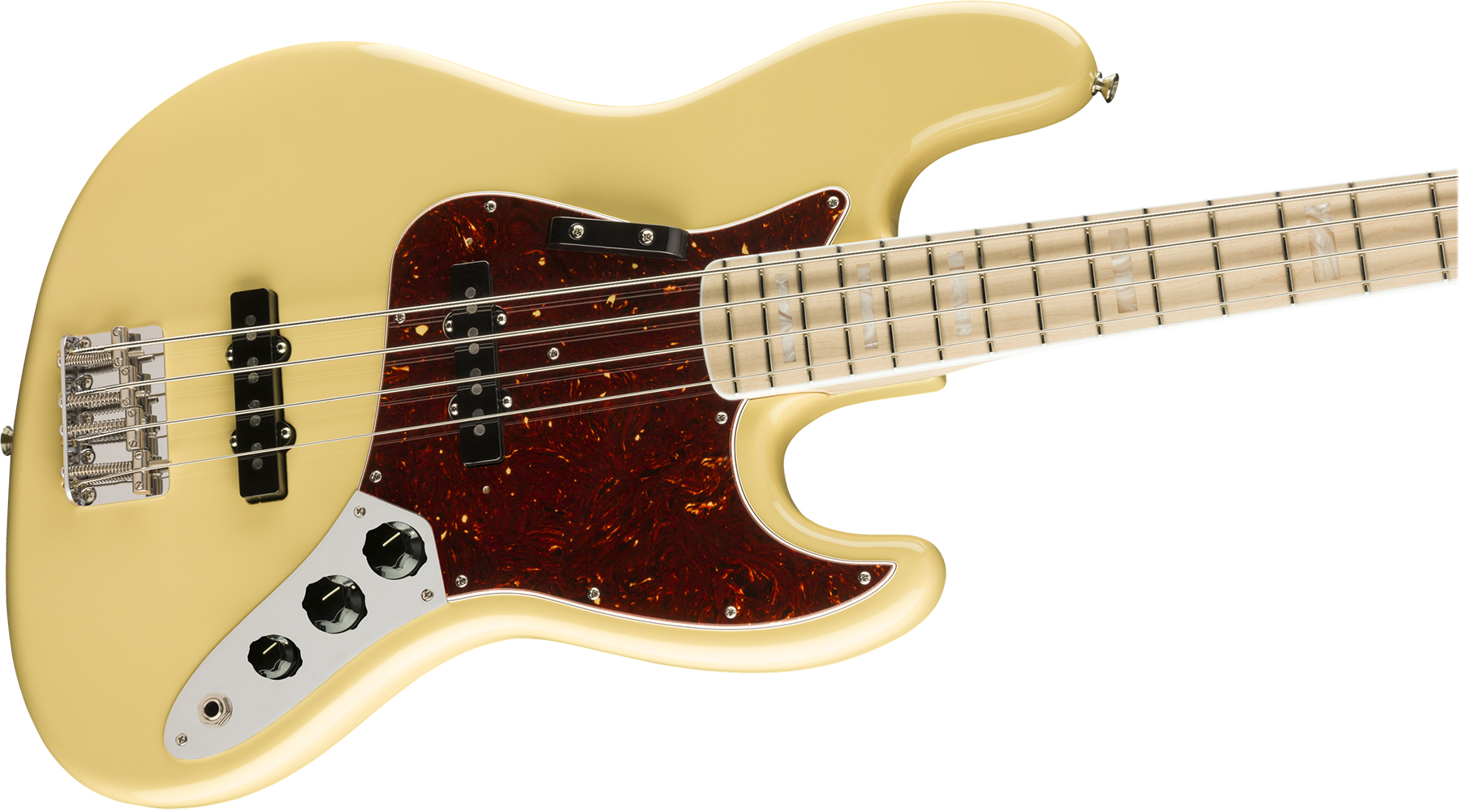 Fender Jazz Bass '70s American Original Usa Mn - Vintage White - Solidbody E-bass - Variation 2