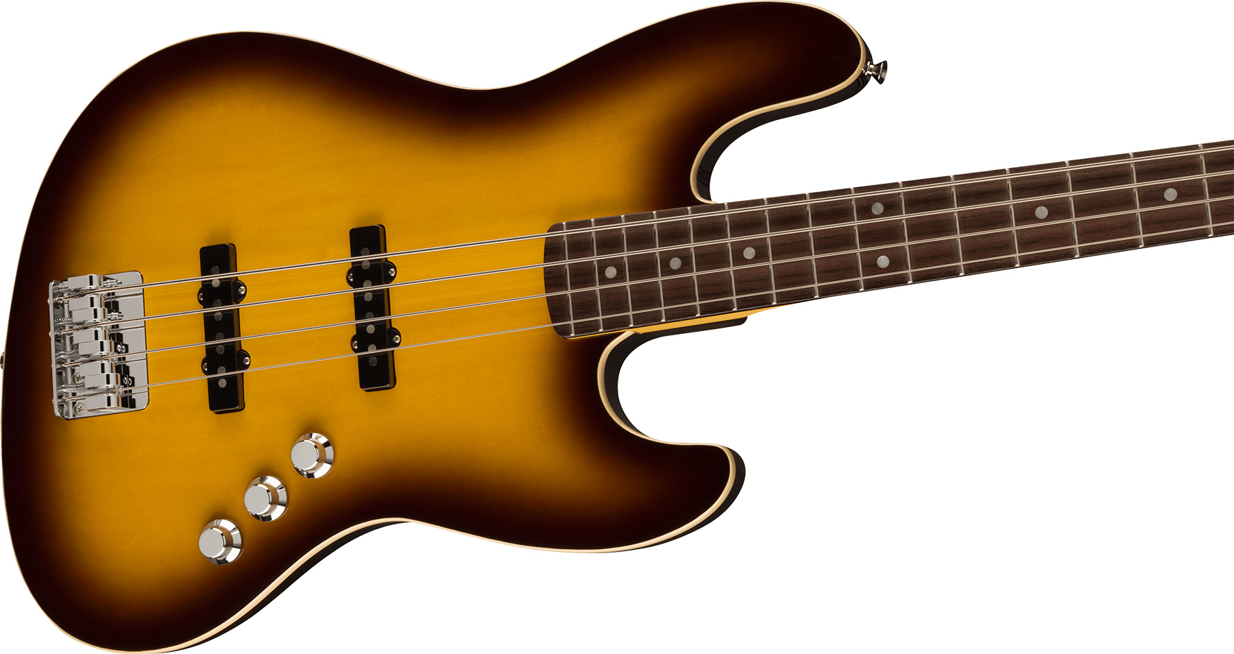 Fender Jazz Bass Aerodyne Special Jap Rw - Chocolate Burst - Solidbody E-bass - Variation 2