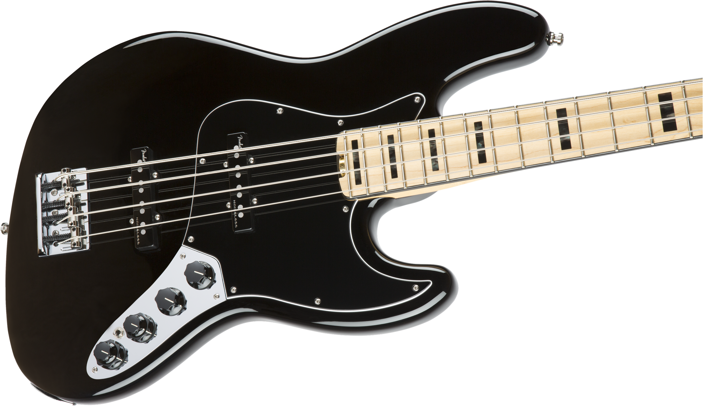 Fender Jazz Bass American Elite 2016 (usa, Mn) - Black - Solidbody E-bass - Variation 2