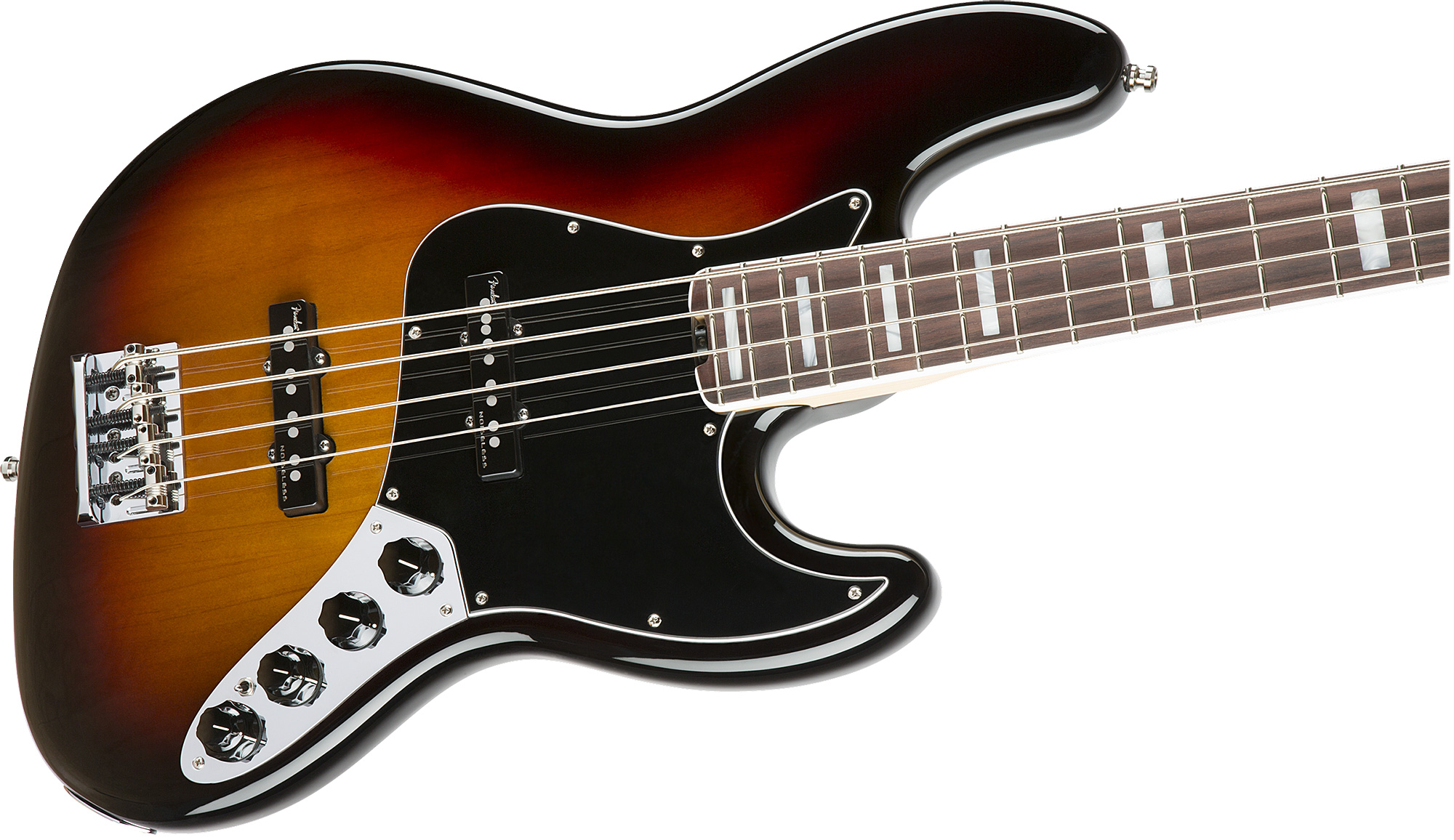 Fender Jazz Bass American Elite 2016 (usa, Rw) - 3-color Sunburst - Solidbody E-bass - Variation 3