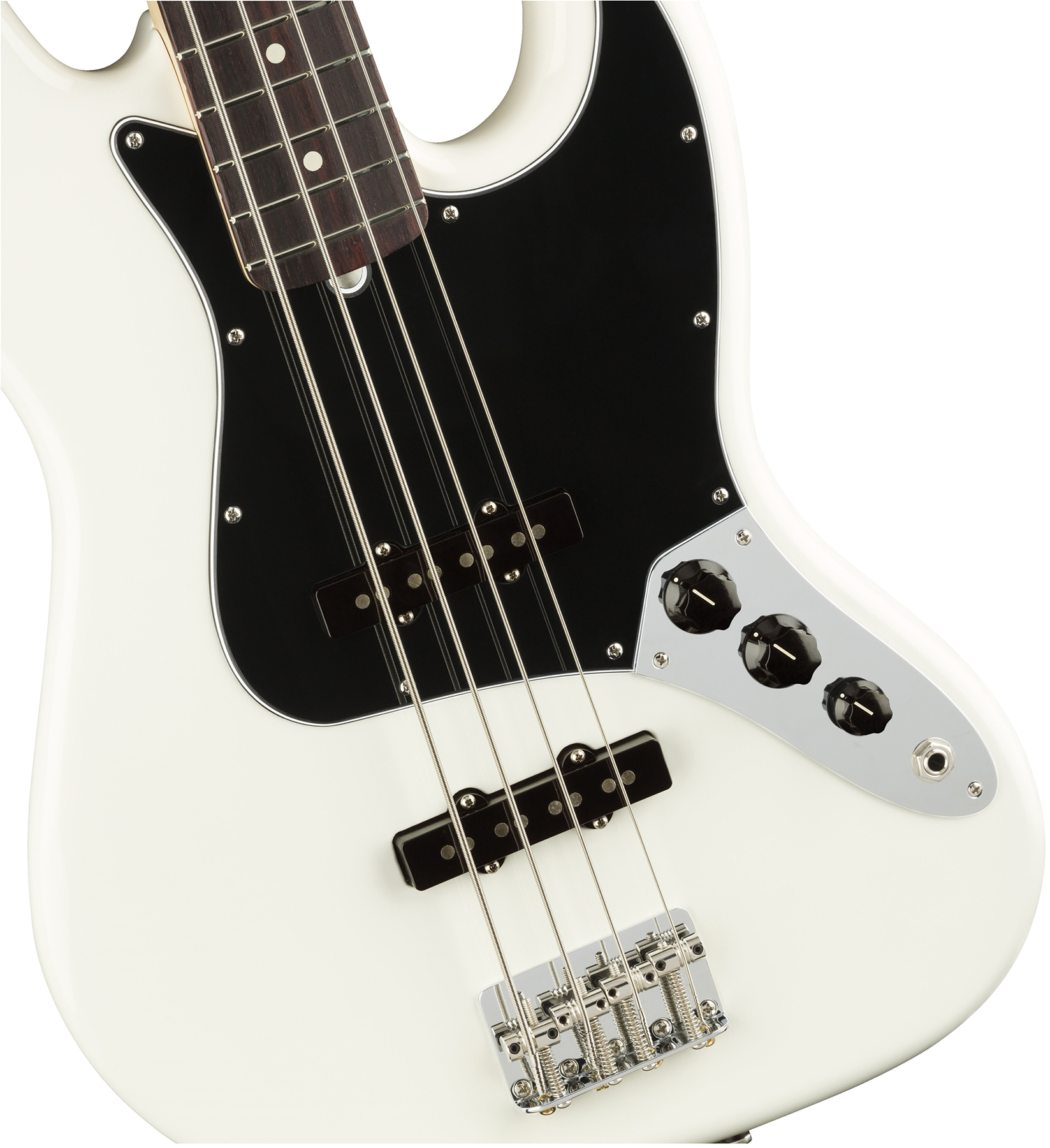 Fender Jazz Bass American Performer Usa Rw - Arctic White - Solidbody E-bass - Variation 2