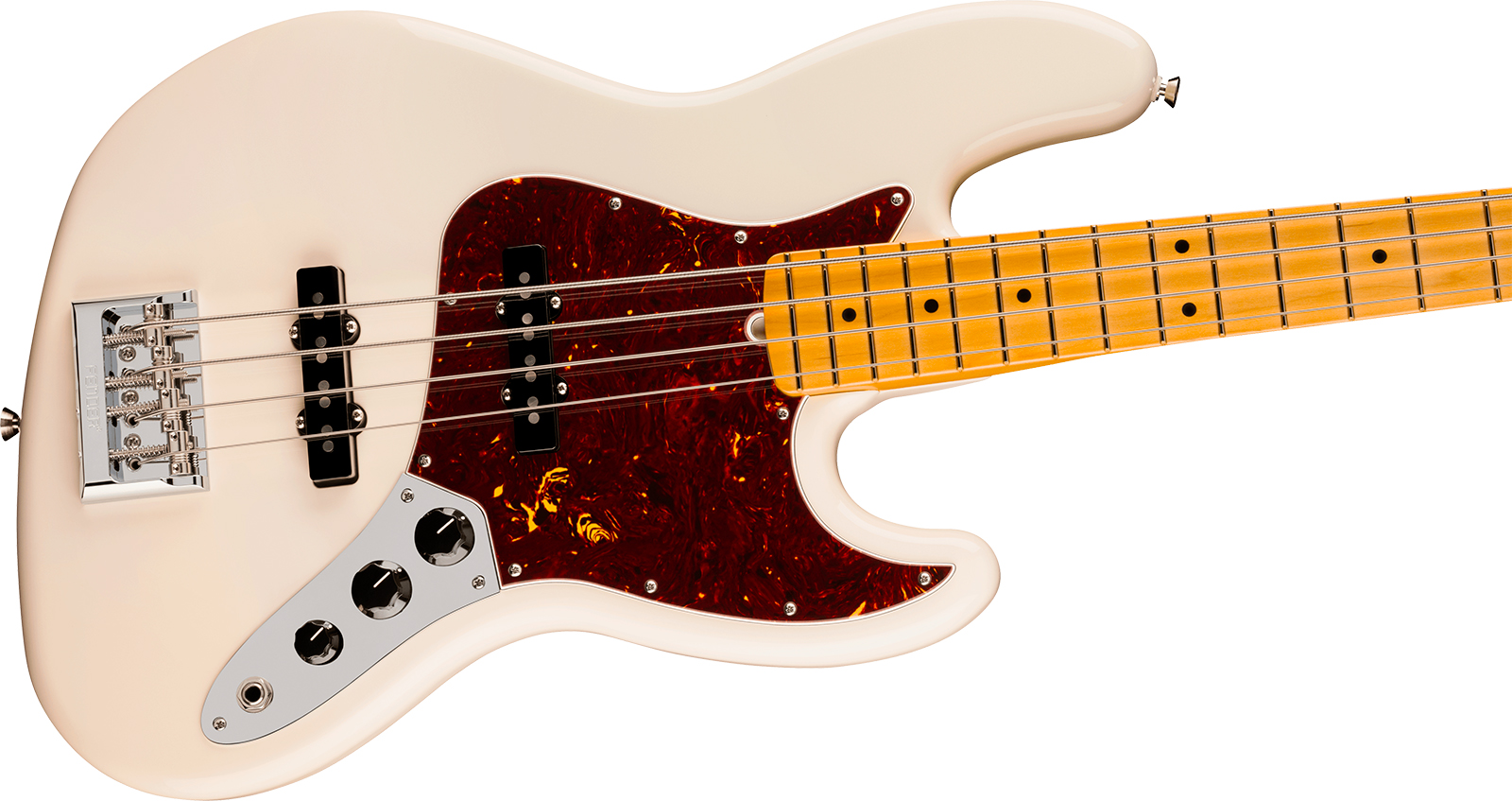 Fender Jazz Bass American Pro. Usa Mn - Olympic White - Solidbody E-bass - Variation 2