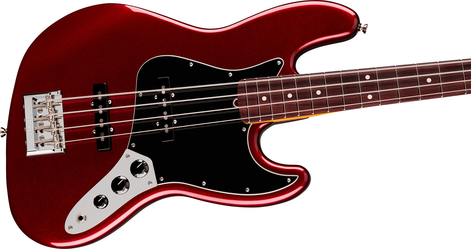 Fender Jazz Bass American Pro. Usa Rw - Oxblood - Solidbody E-bass - Variation 2