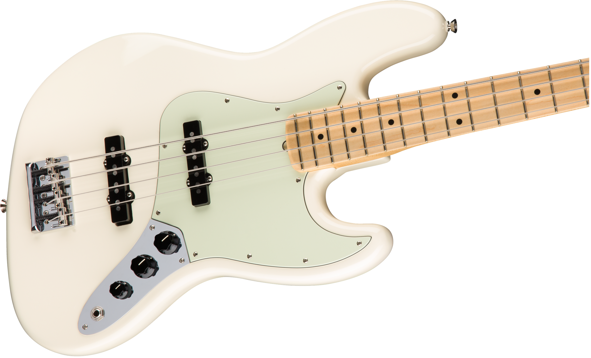 Fender Jazz Bass American Professional 2017 Usa  Mn - Olympic White - Solidbody E-bass - Variation 3