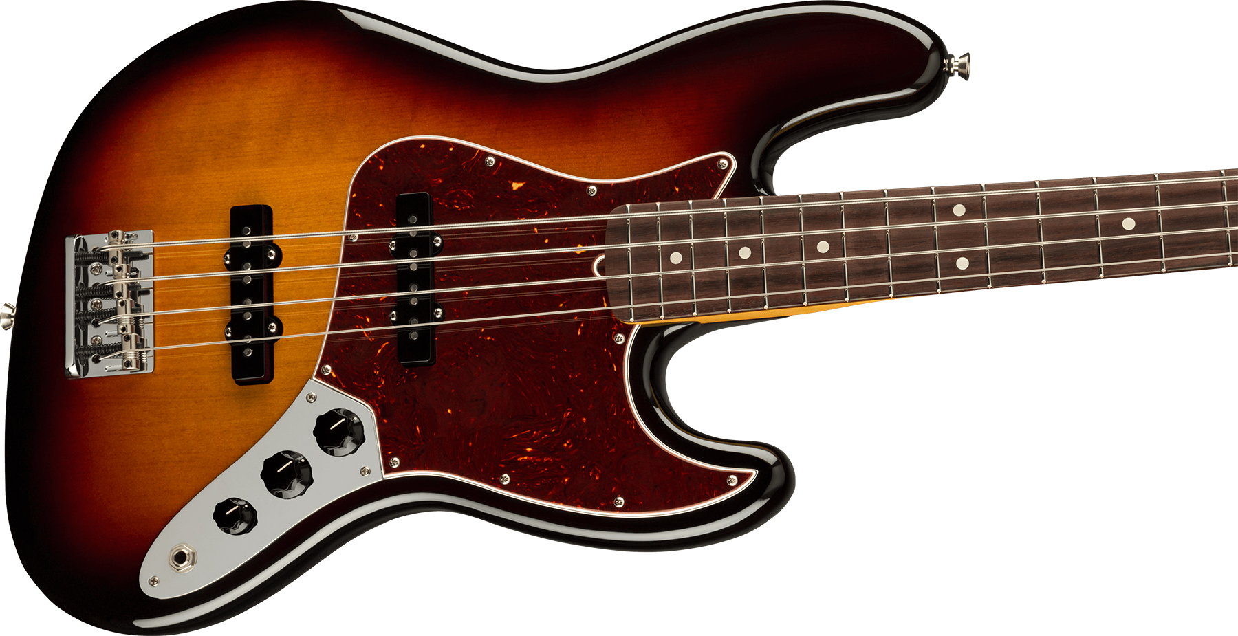 Fender Jazz Bass American Professional Ii Lh Gaucher Usa Rw - 3-color Sunburst - Solidbody E-bass - Variation 2