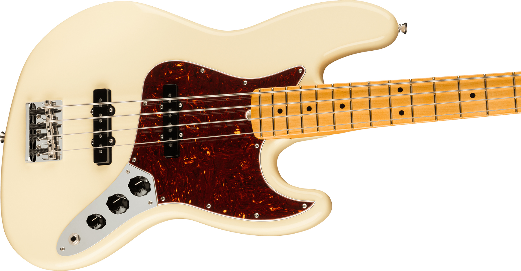 Fender Jazz Bass American Professional Ii Usa Mn - Olympic White - Solidbody E-bass - Variation 3
