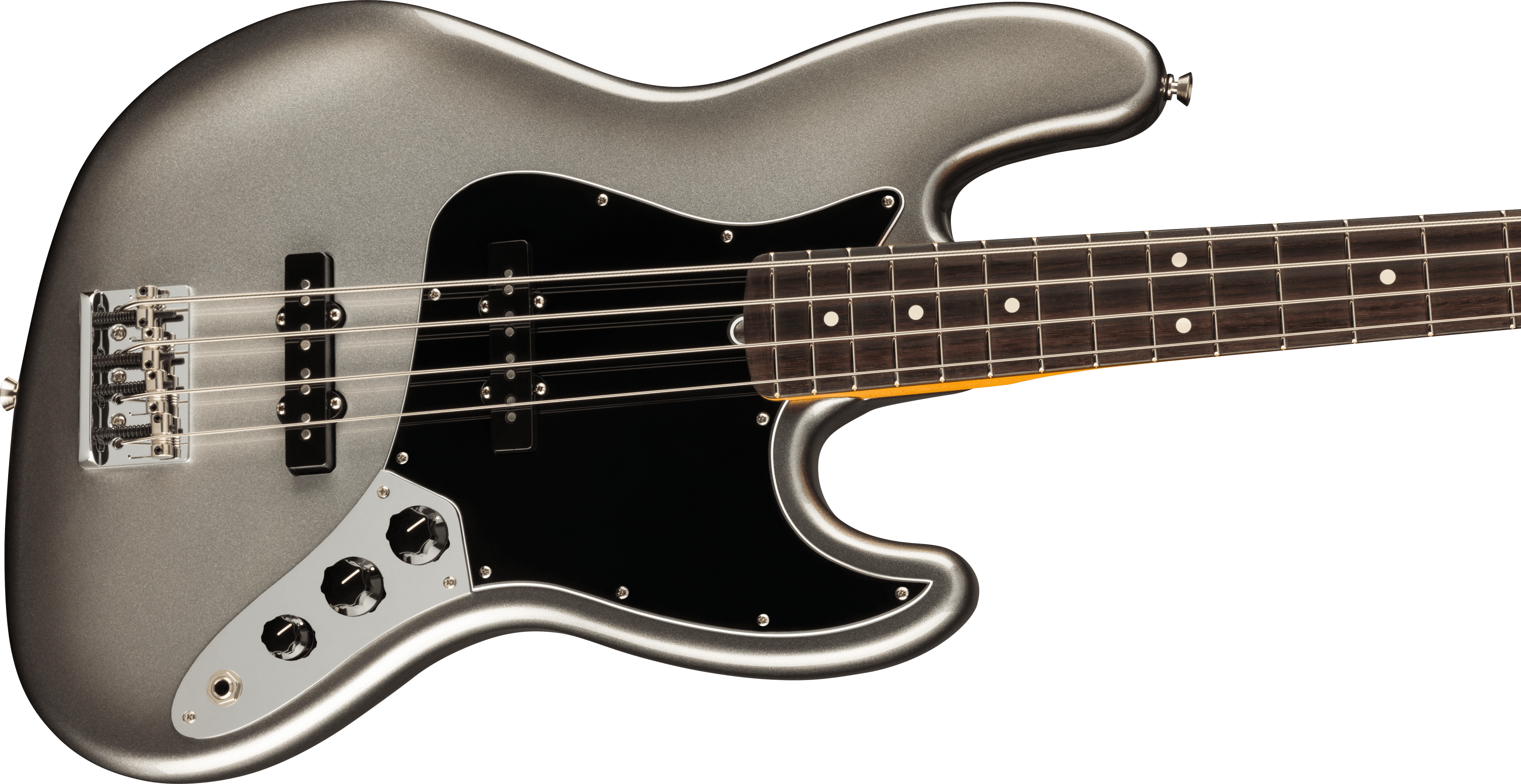 Fender Jazz Bass American Professional Ii Usa Rw - Mercury - Solidbody E-bass - Variation 2