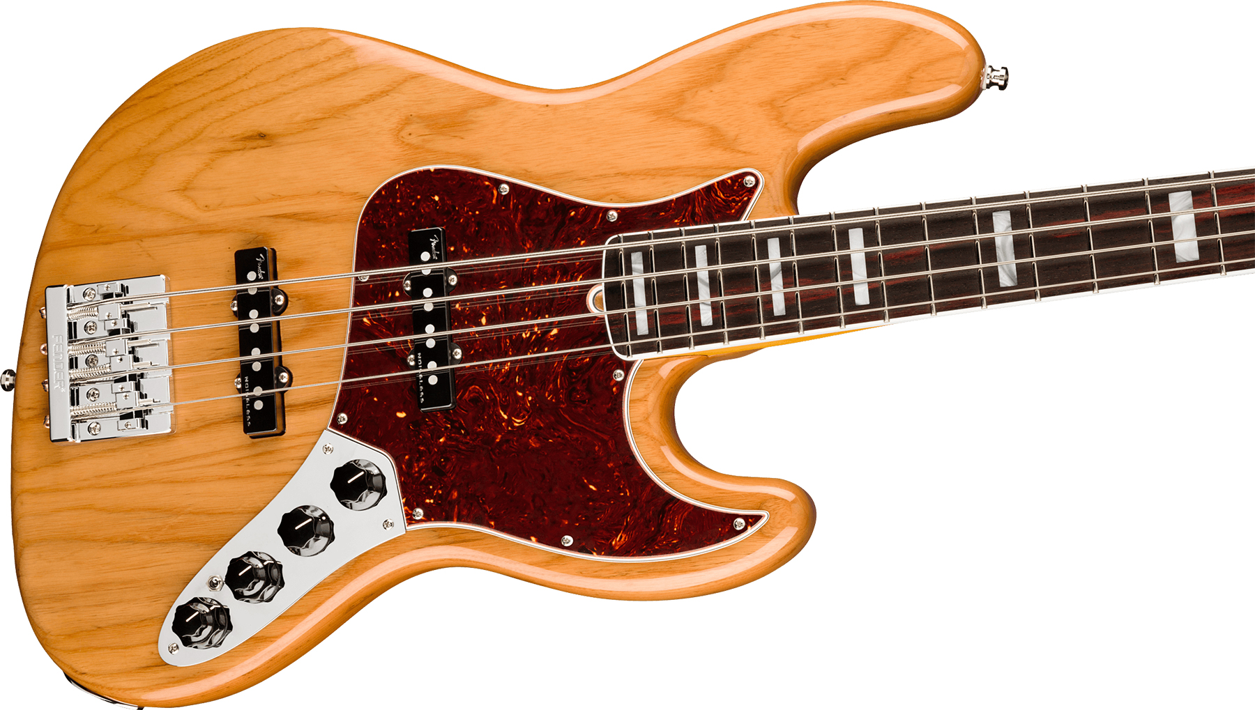 Fender Jazz Bass American Ultra 2019 Usa Rw - Aged Natural - Solidbody E-bass - Variation 2