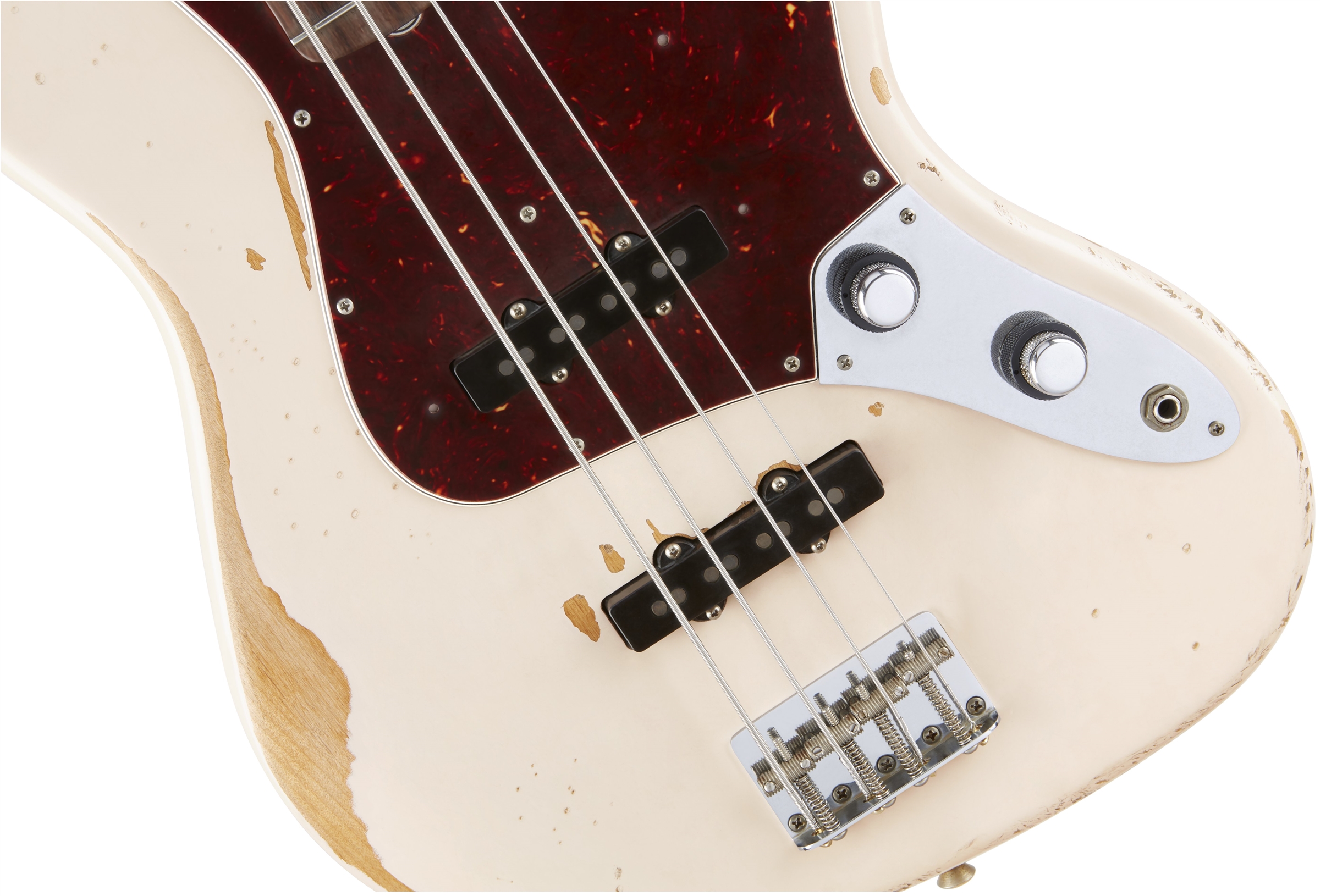 Fender Jazz Bass Flea Artist Signature Mex Rw 2016 - Road Worn, Shell Pink - Solidbody E-bass - Variation 2