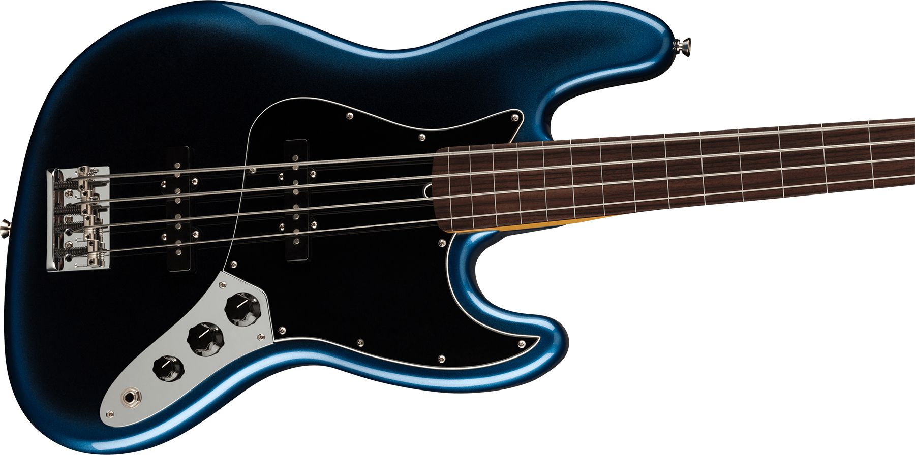Fender Jazz Bass Fretless American Professional Ii Usa Rw - Dark Night - Solidbody E-bass - Variation 2