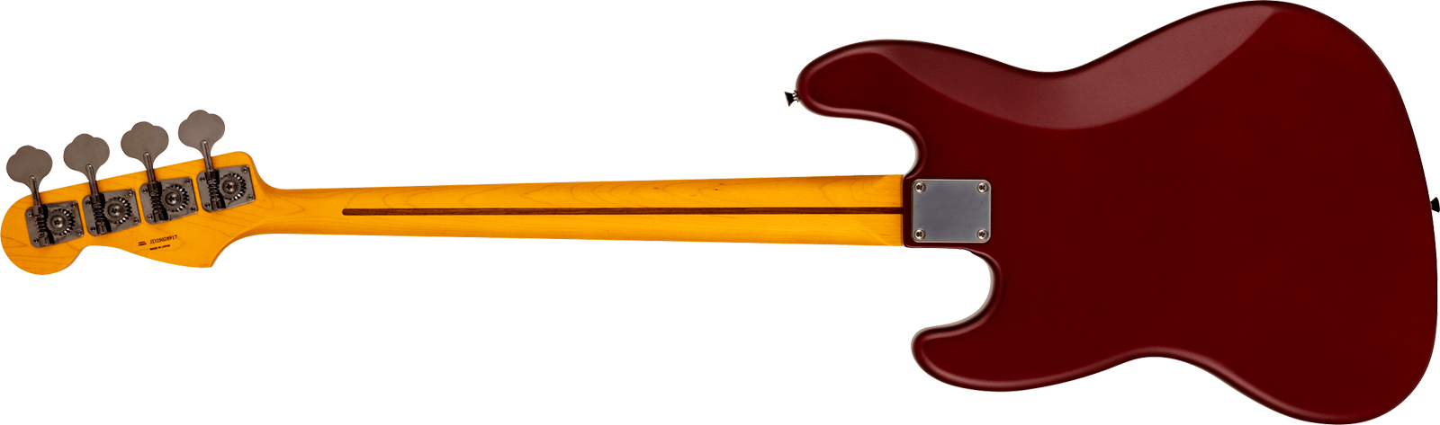 Fender Jazz Bass Hybrid Ii Mij Ltd Jap Rw - Matte Inferno Red - Solidbody E-bass - Variation 1