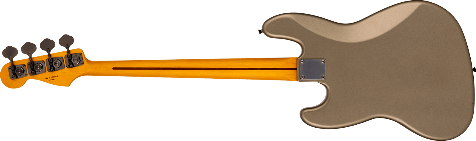 Fender Jazz Bass Hybrid Ii Mij Ltd Jap Rw - Matte Champagne Mirage - Solidbody E-bass - Variation 1