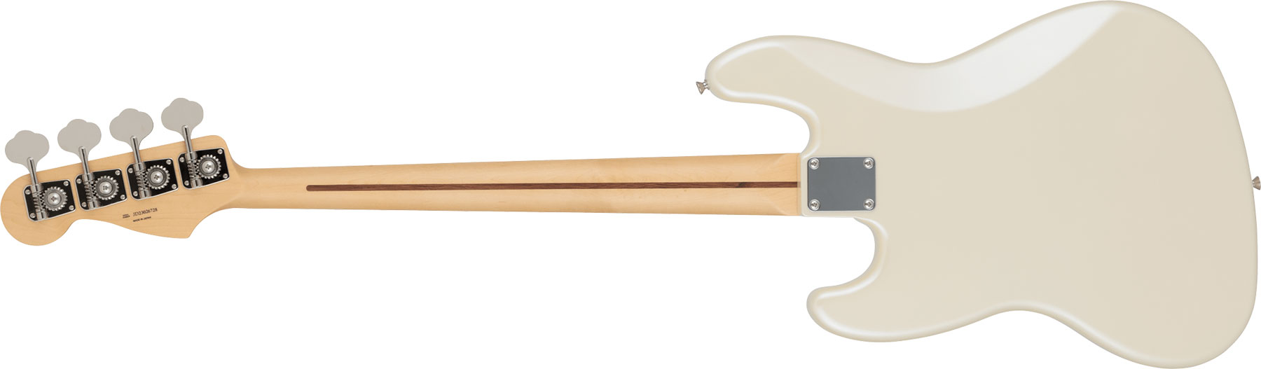 Fender Jazz Bass Hybrid Ii Pj Mij Jap Rw - Olympic Pearl - Solidbody E-bass - Variation 1