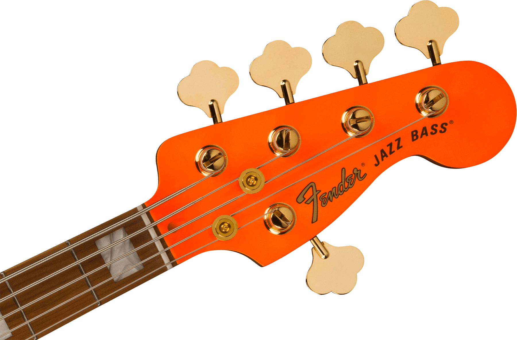 Fender Jazz Bass Mononeon V Mex Signature 5c Active Mn - Neon Yellow - Solidbody E-bass - Variation 3