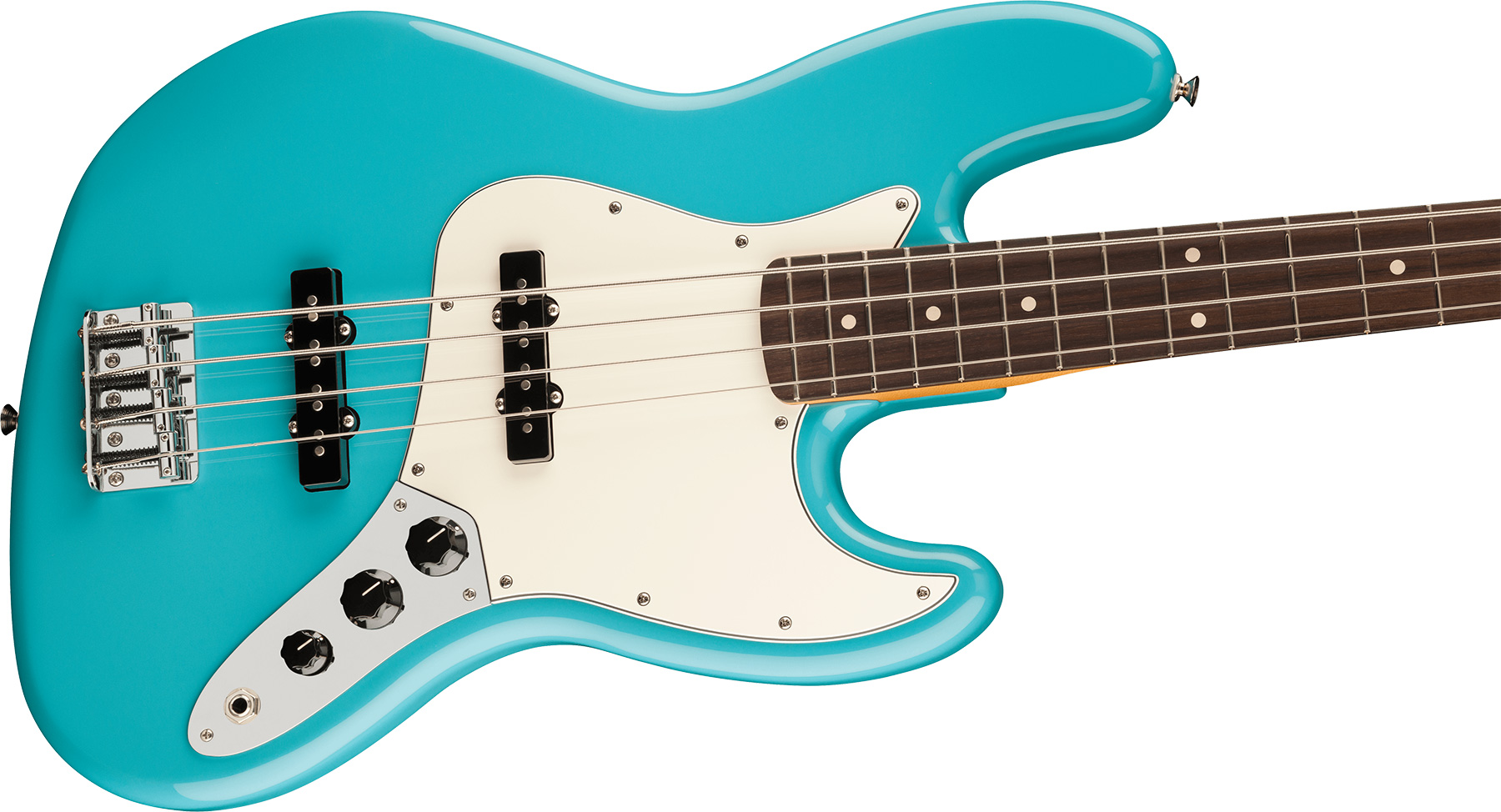 Fender Jazz Bass Player Ii Mex Rw - Aquatone Blue - Solidbody E-bass - Variation 2