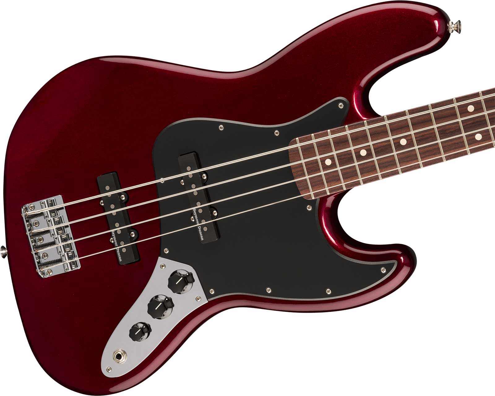 Fender Jazz Bass Player Ii Mex Rw - Oxblood - Solidbody E-bass - Variation 3