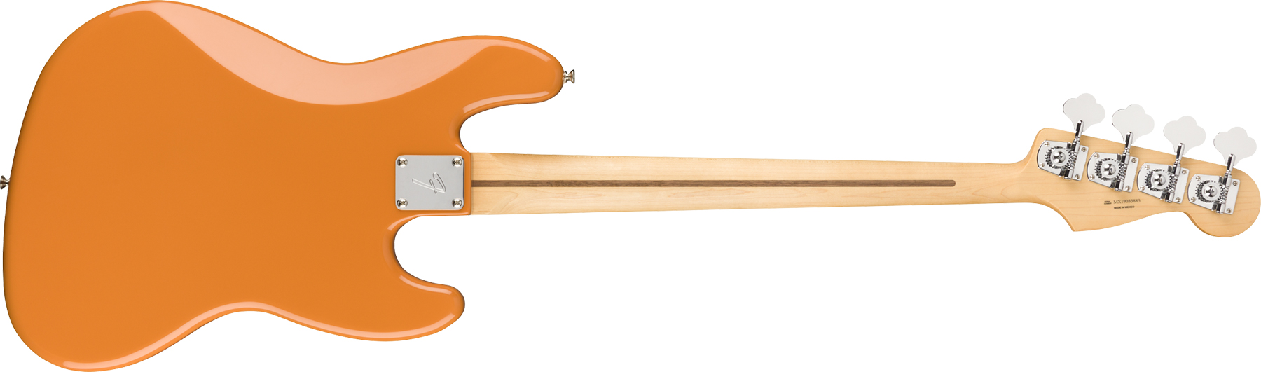 Fender Jazz Bass Player Lh Gaucher Mex Pf - Capri Orange - Solidbody E-bass - Variation 1