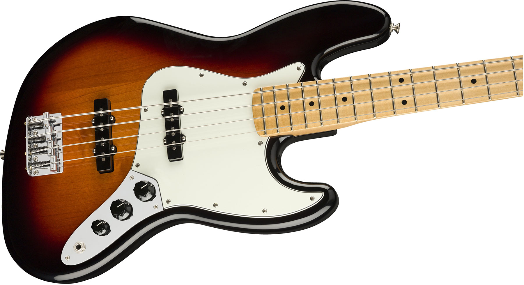 Fender Jazz Bass Player Mex Mn - 3-color Sunburst - Solidbody E-bass - Variation 2