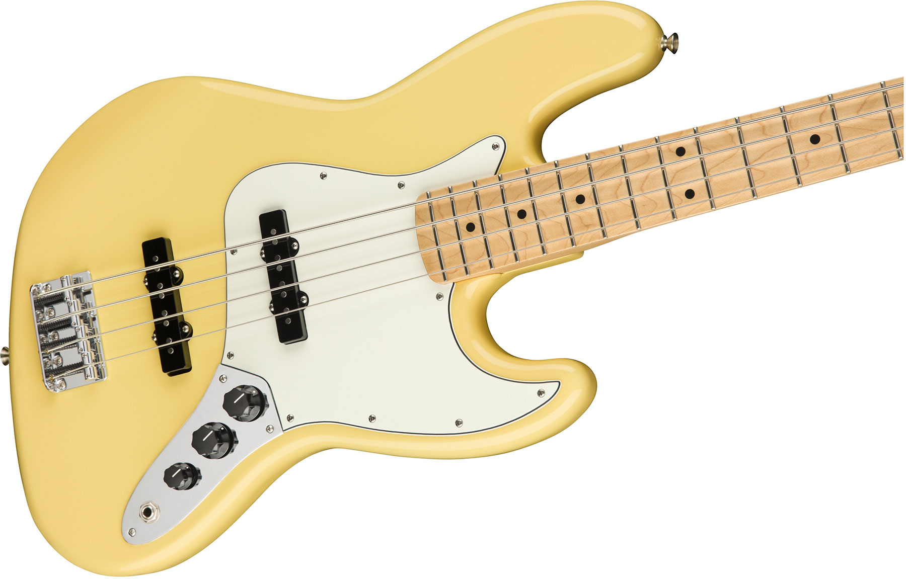 Fender Jazz Bass Player Mex Mn - Buttercream - Solidbody E-bass - Variation 2