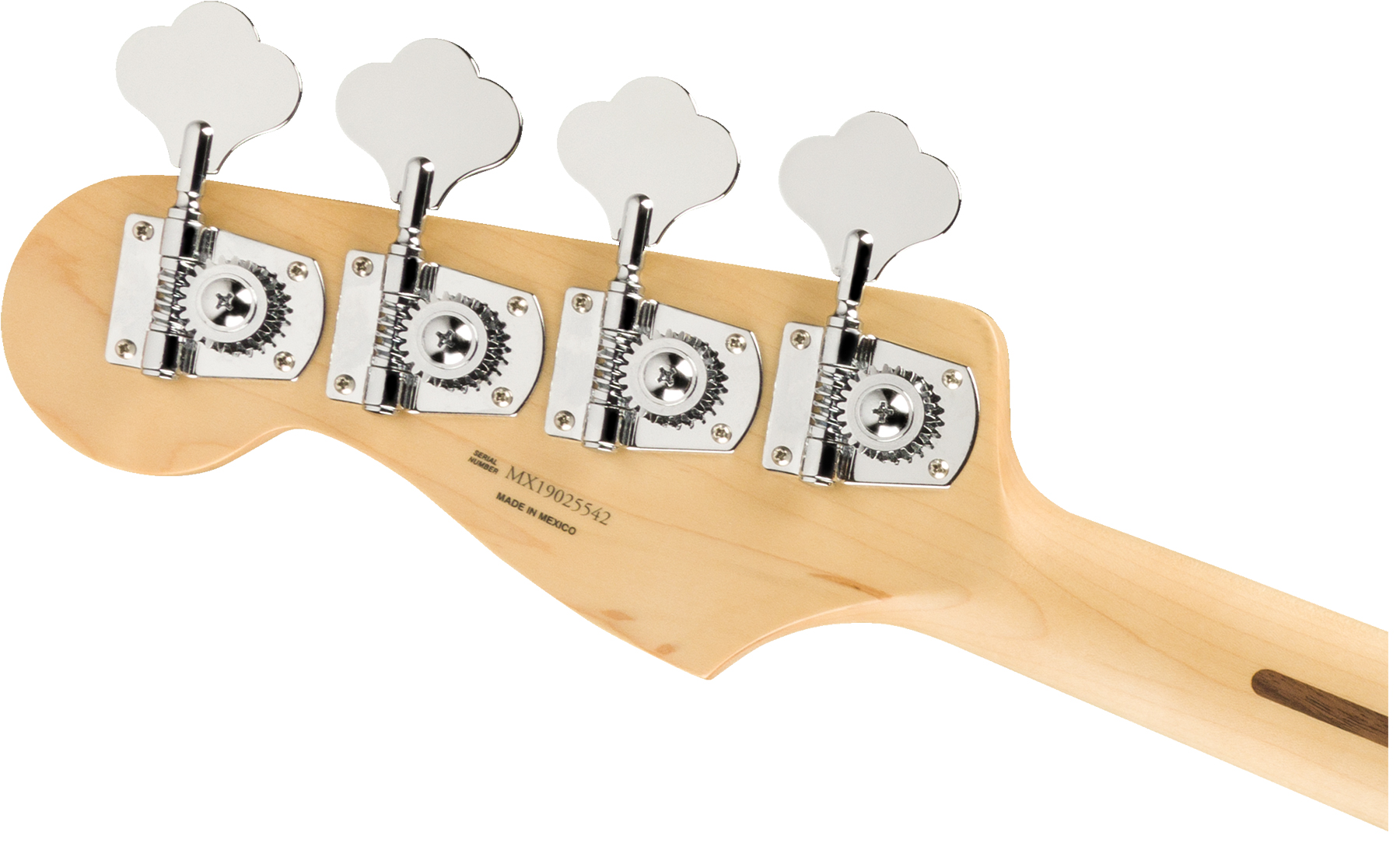 Fender Jazz Bass Player Mex Pf - Silver - Solidbody E-bass - Variation 3