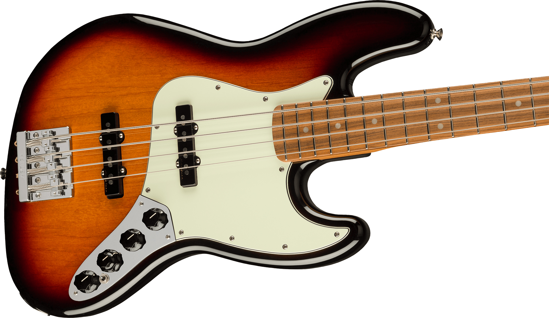 Fender Jazz Bass Player Plus Mex Active Pf - 3-color Sunburst - Solidbody E-bass - Variation 2