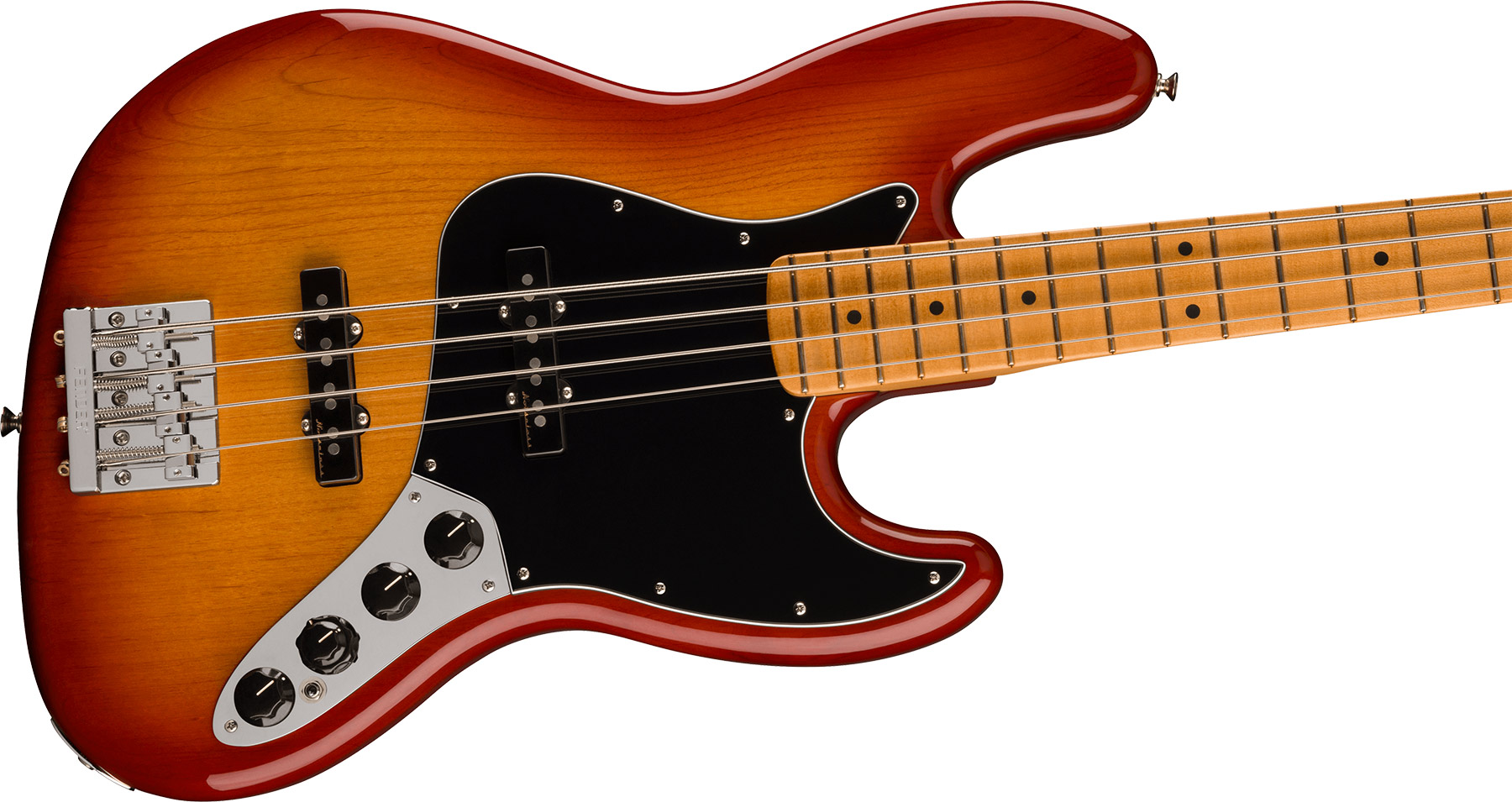 Fender Jazz Bass Player Plus 2023 Mex Active Mn - Sienna Sunburst - Solidbody E-bass - Variation 2