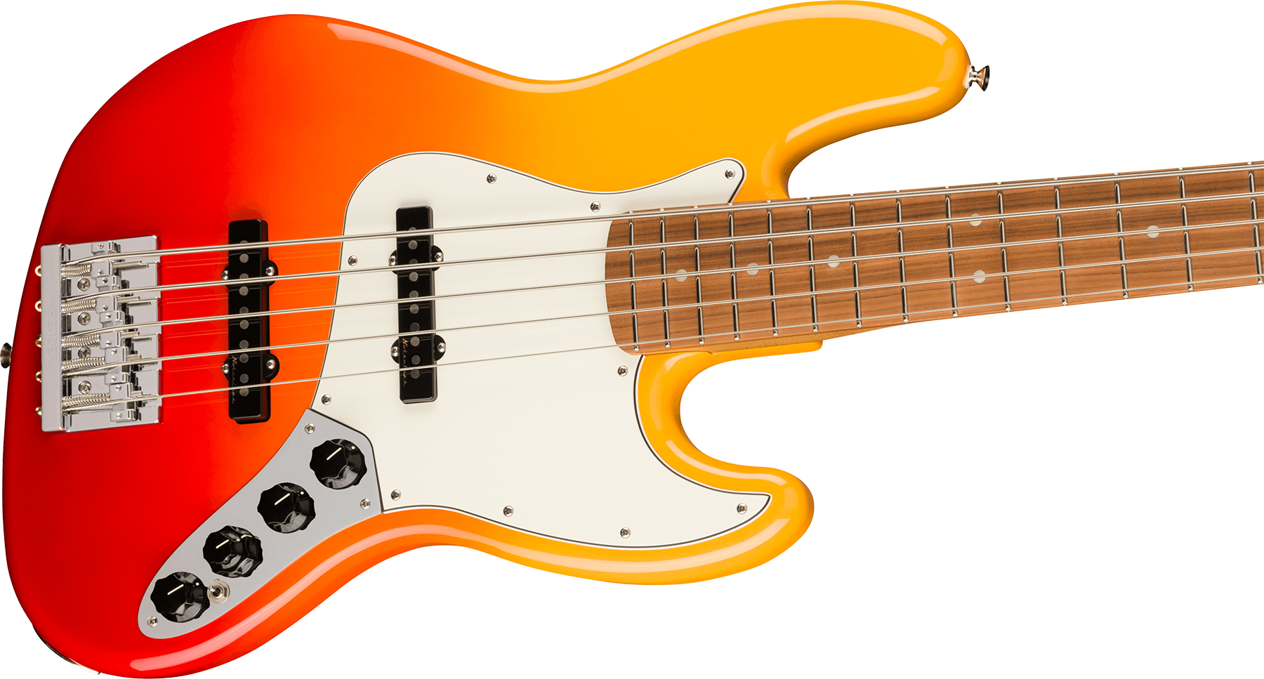 Fender Jazz Bass Player Plus V Mex 5c Active Pf - Tequila Sunrise - Solidbody E-bass - Variation 2