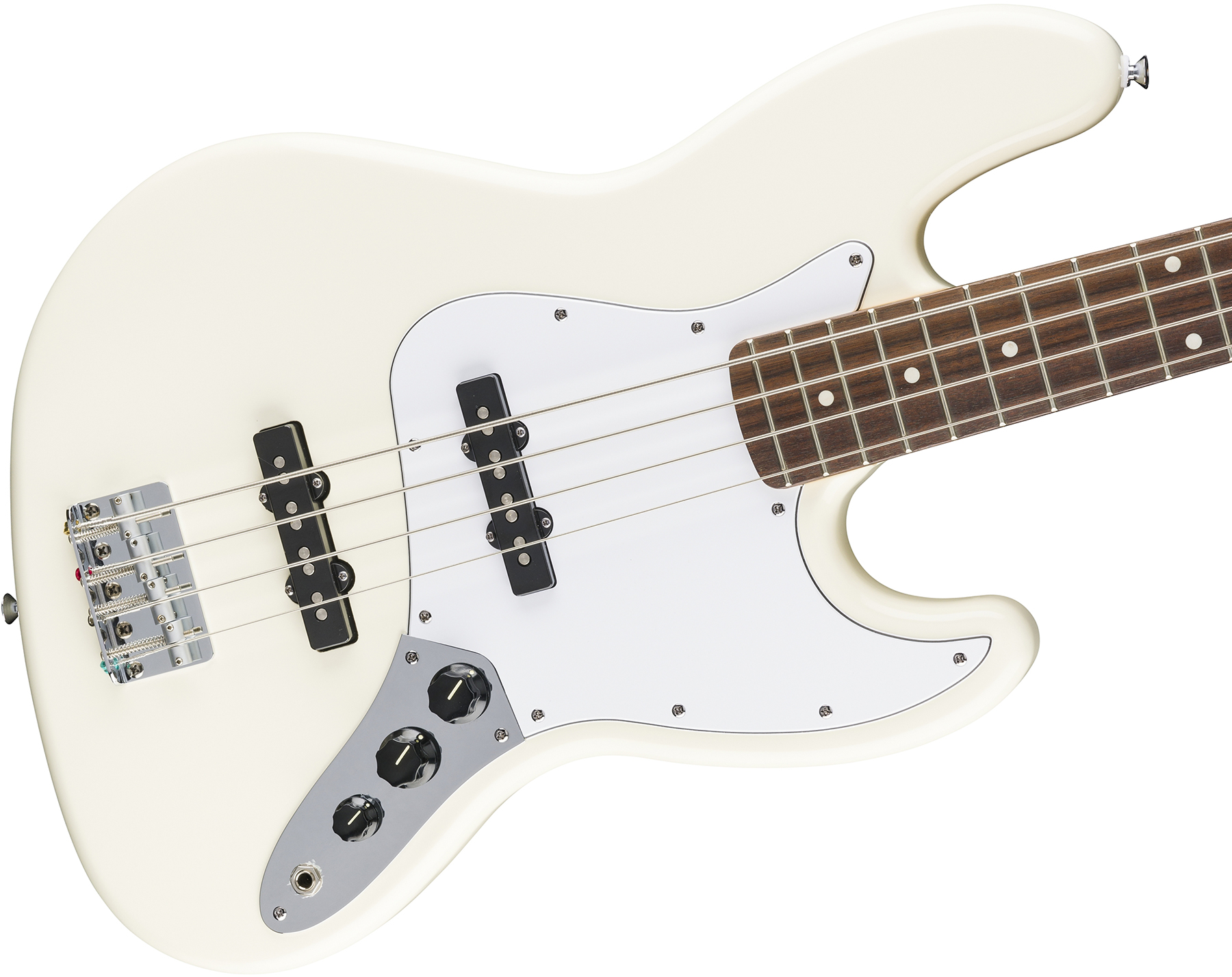 Fender Jazz Bass Standard Mex Lau - Olympic White - Solidbody E-bass - Variation 2