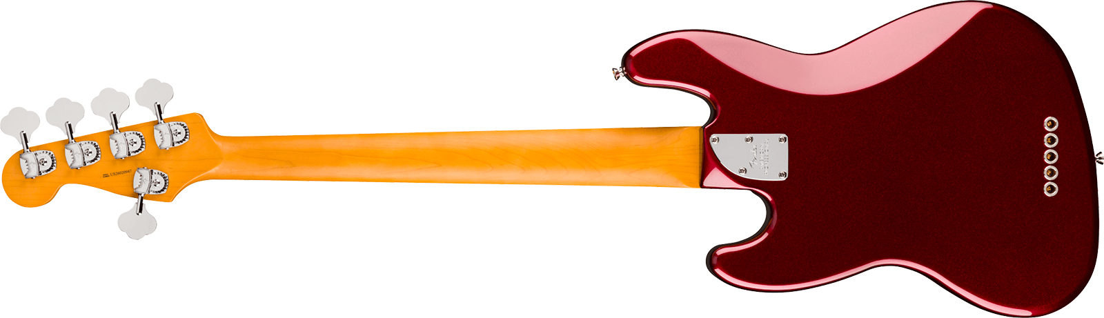 Fender Jazz Bass V American Pro. Usa 5c Mn - Oxblood - Solidbody E-bass - Variation 1