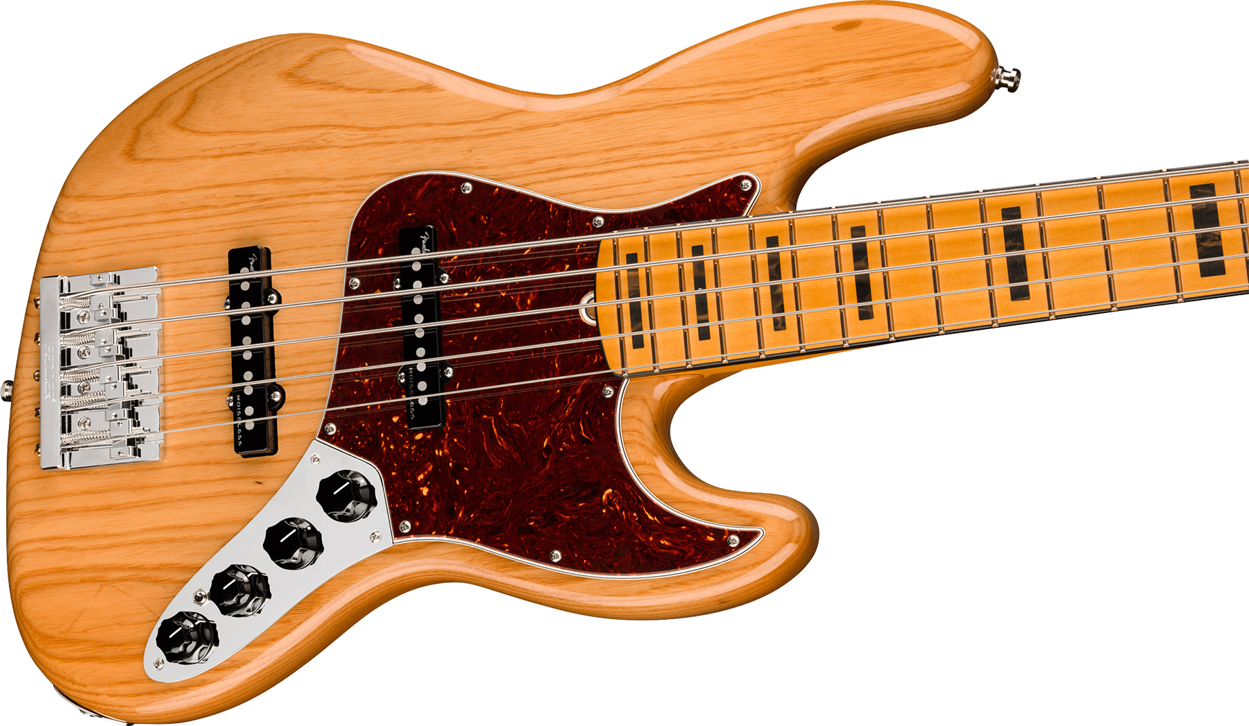 Fender Jazz Bass V American Ultra 2019 Usa 5-cordes Mn - Aged Natural - Solidbody E-bass - Variation 2