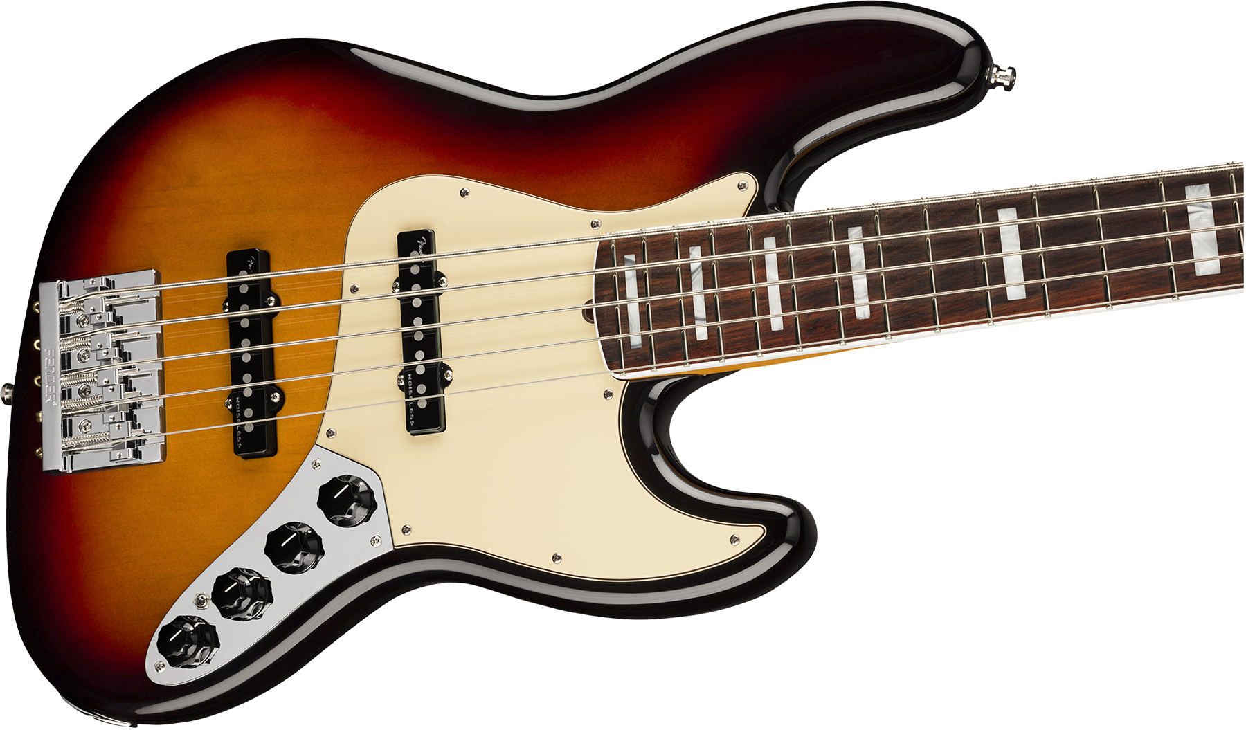 Fender Jazz Bass V American Ultra 2019 Usa 5-cordes Rw - Ultraburst - Solidbody E-bass - Variation 2