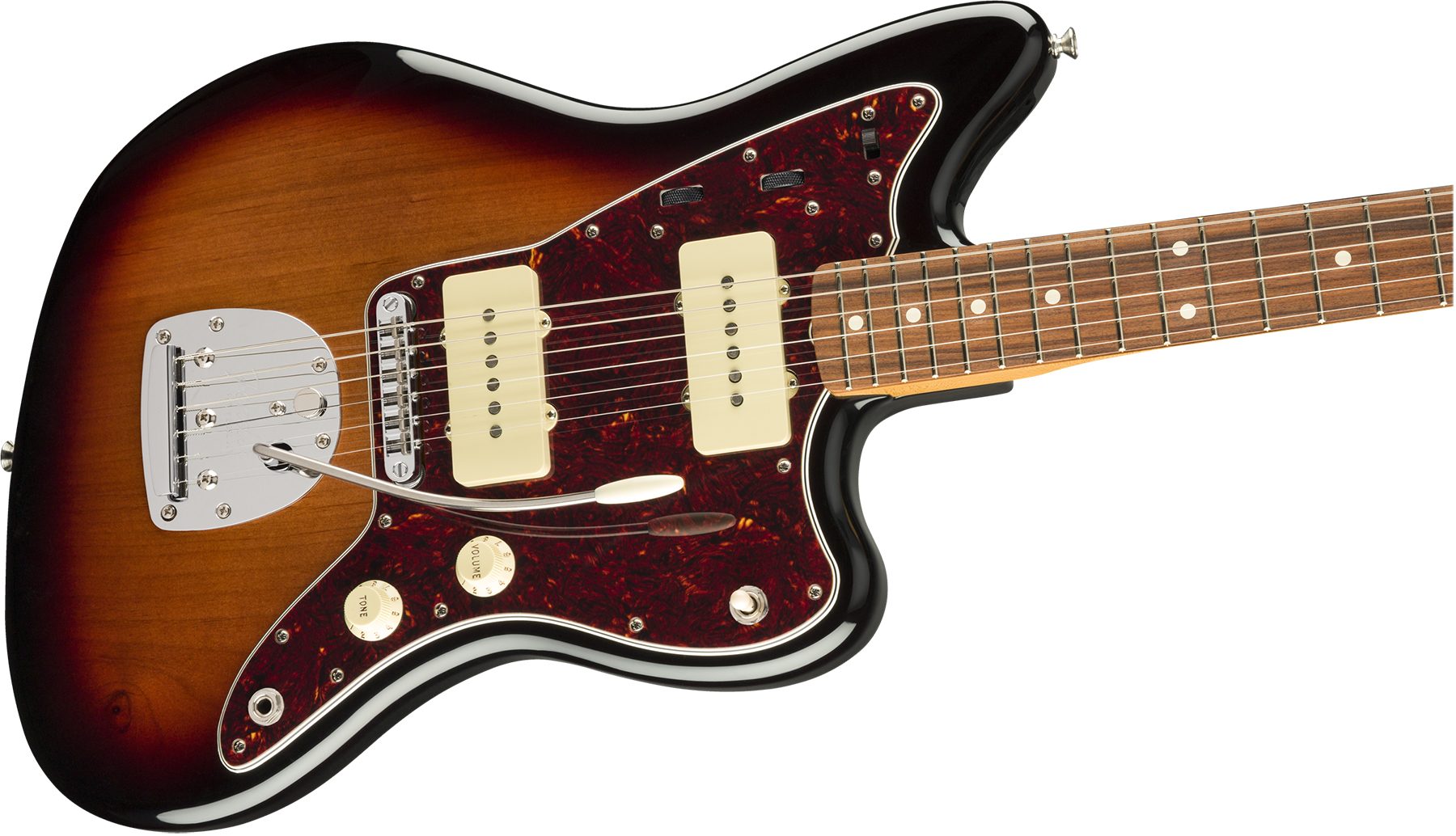 Fender Jazzmaster 60s Vintera Modified Mex Pf - 3-color Sunburst - Retro-Rock-E-Gitarre - Variation 2